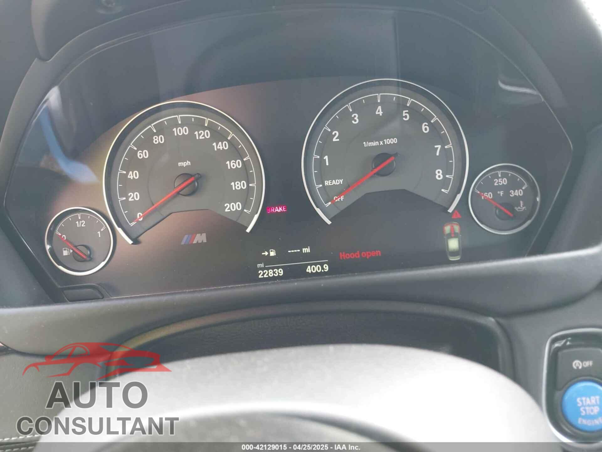 BMW M3 2018 - WBS8M9C53J5K98432