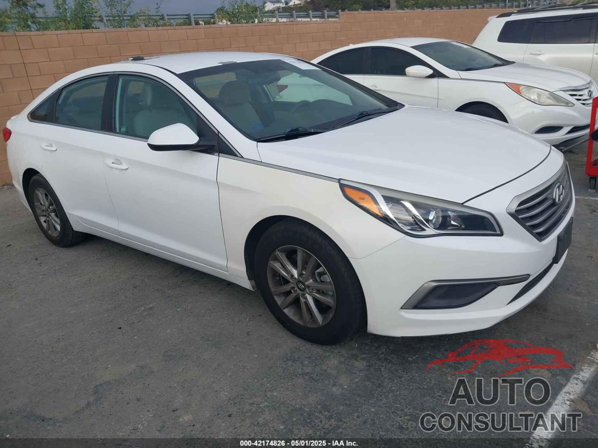 HYUNDAI SONATA 2016 - 5NPE24AF6GH374720