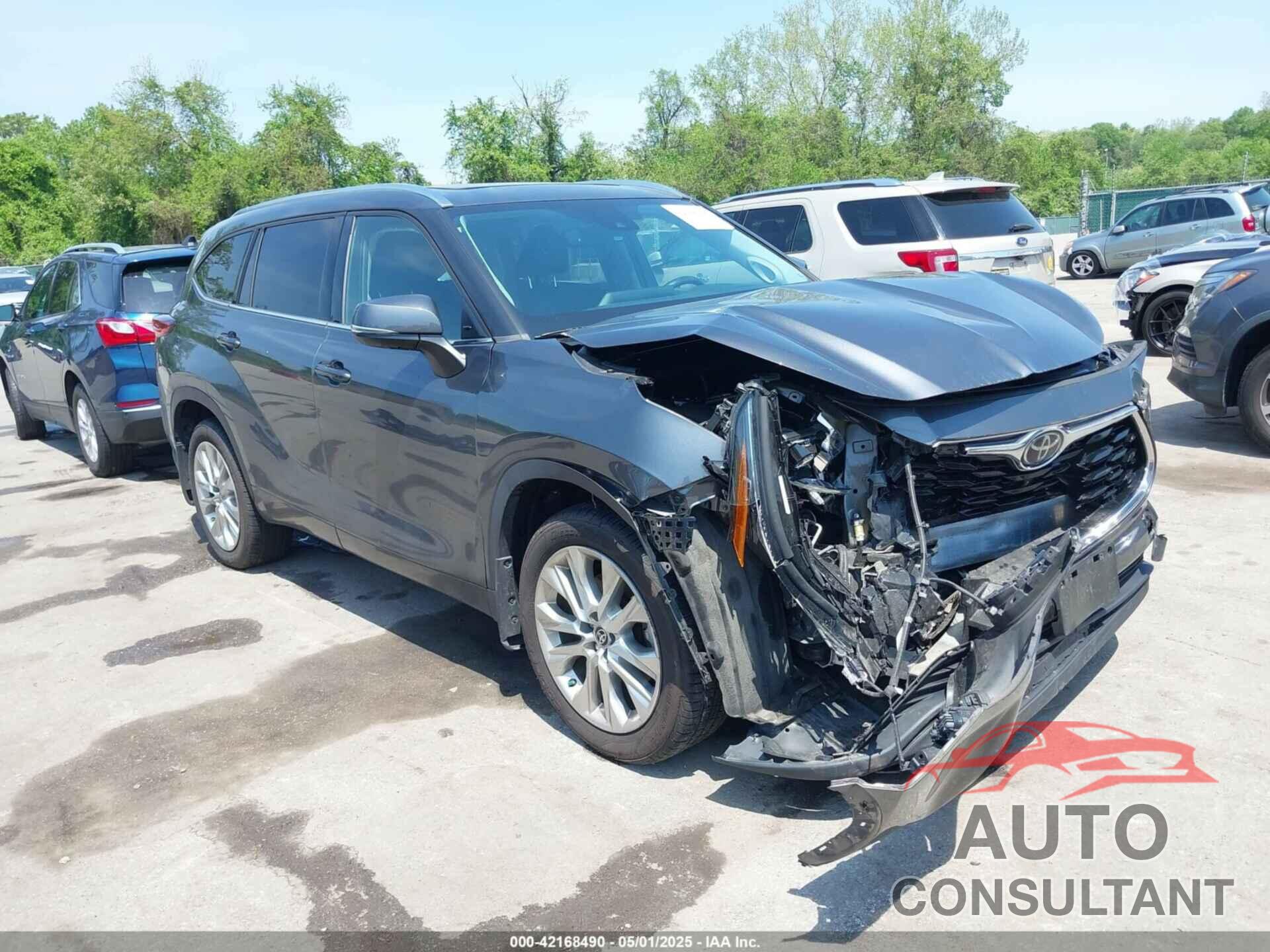 TOYOTA HIGHLANDER 2020 - 5TDDZRBH0LS012651