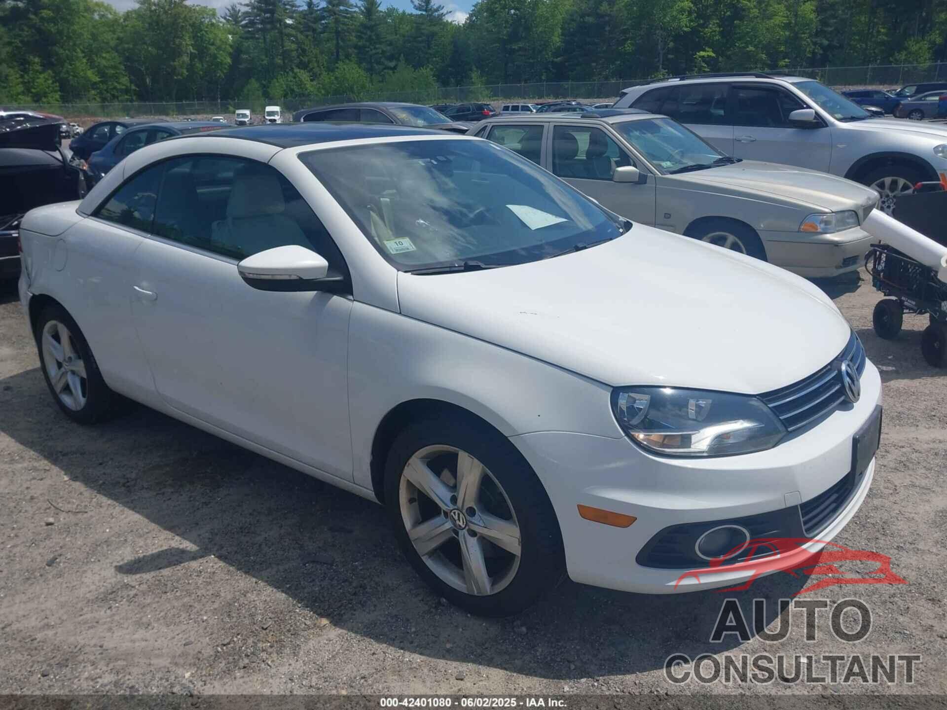 VOLKSWAGEN EOS 2012 - WVWFW7AH5CV010228