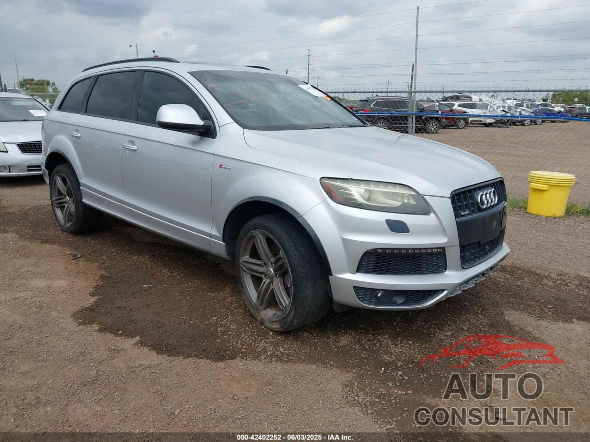 AUDI Q7 2015 - WA1DGAFE3FD014444