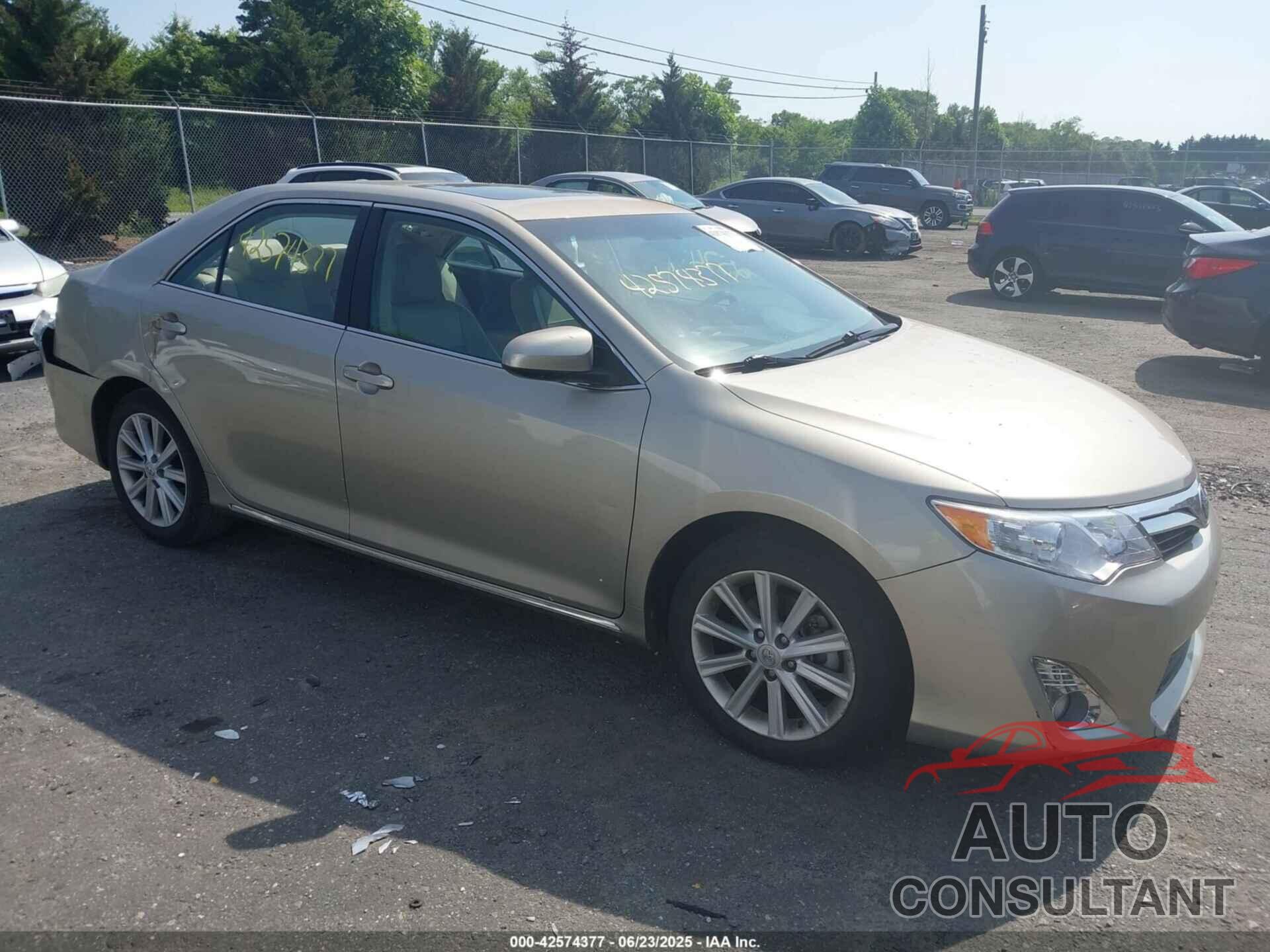 TOYOTA CAMRY 2014 - 4T1BF1FK0EU468022