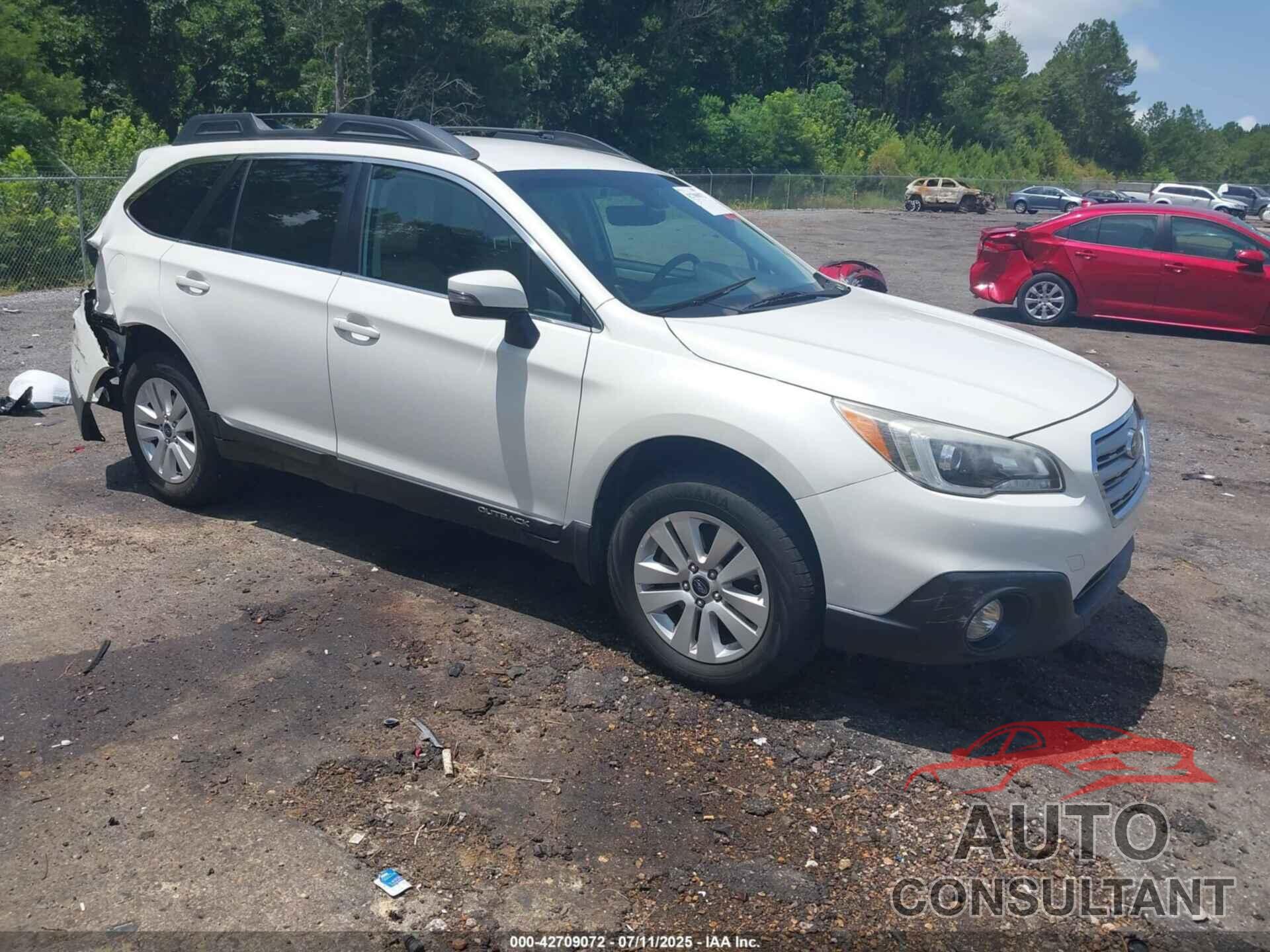 SUBARU OUTBACK 2017 - 4S4BSAFC0H3309922