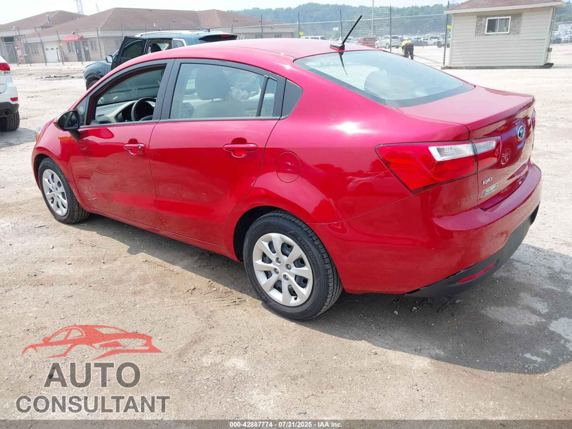 KIA RIO 2013 - KNADM4A34D6279040