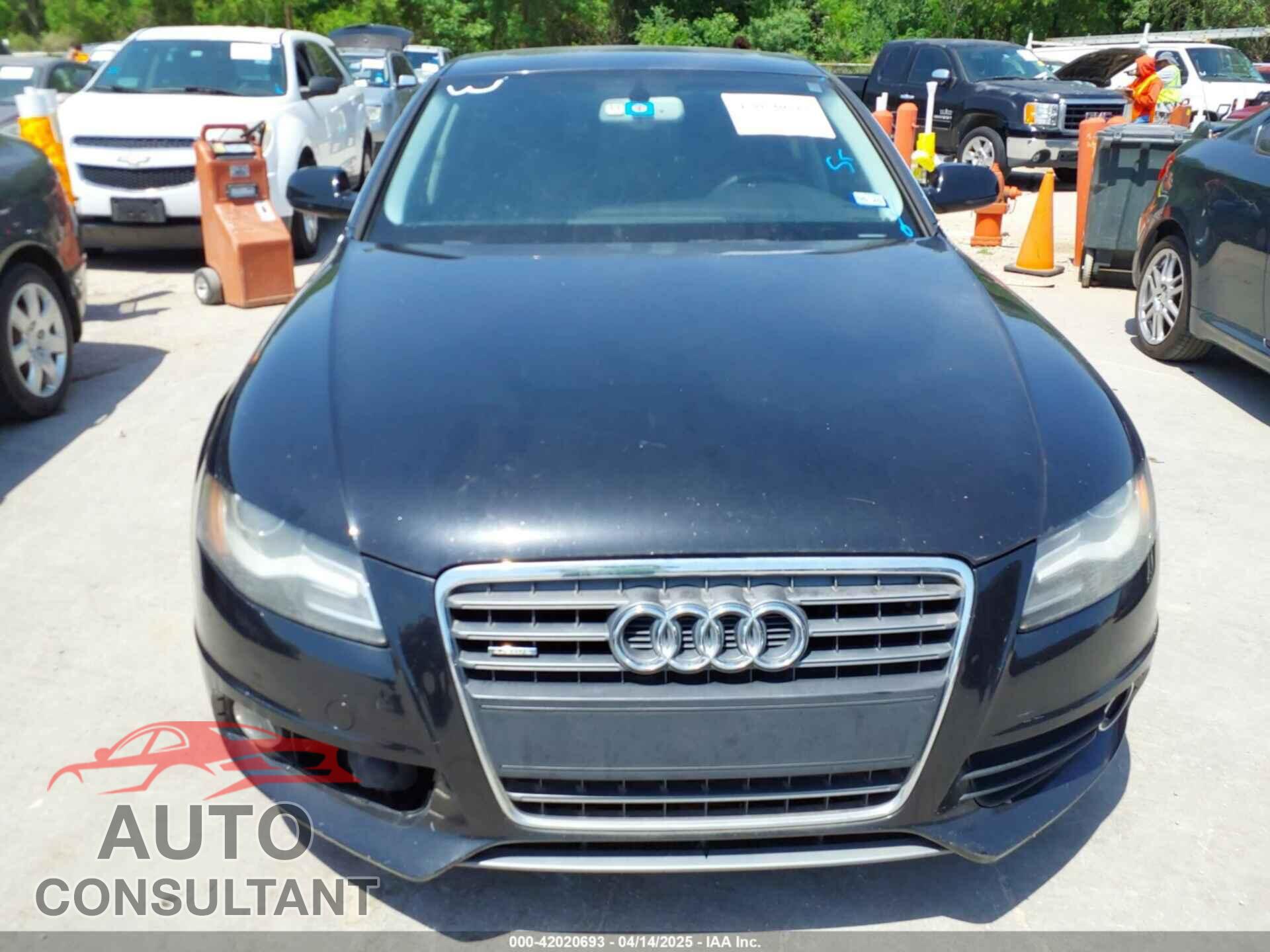 AUDI A4 2012 - WAUKFBFL3CN002477
