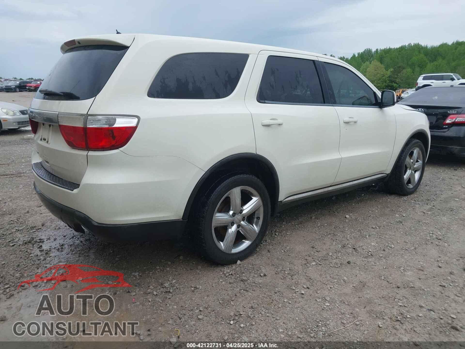 DODGE DURANGO 2012 - 1C4RDHAG0CC121748