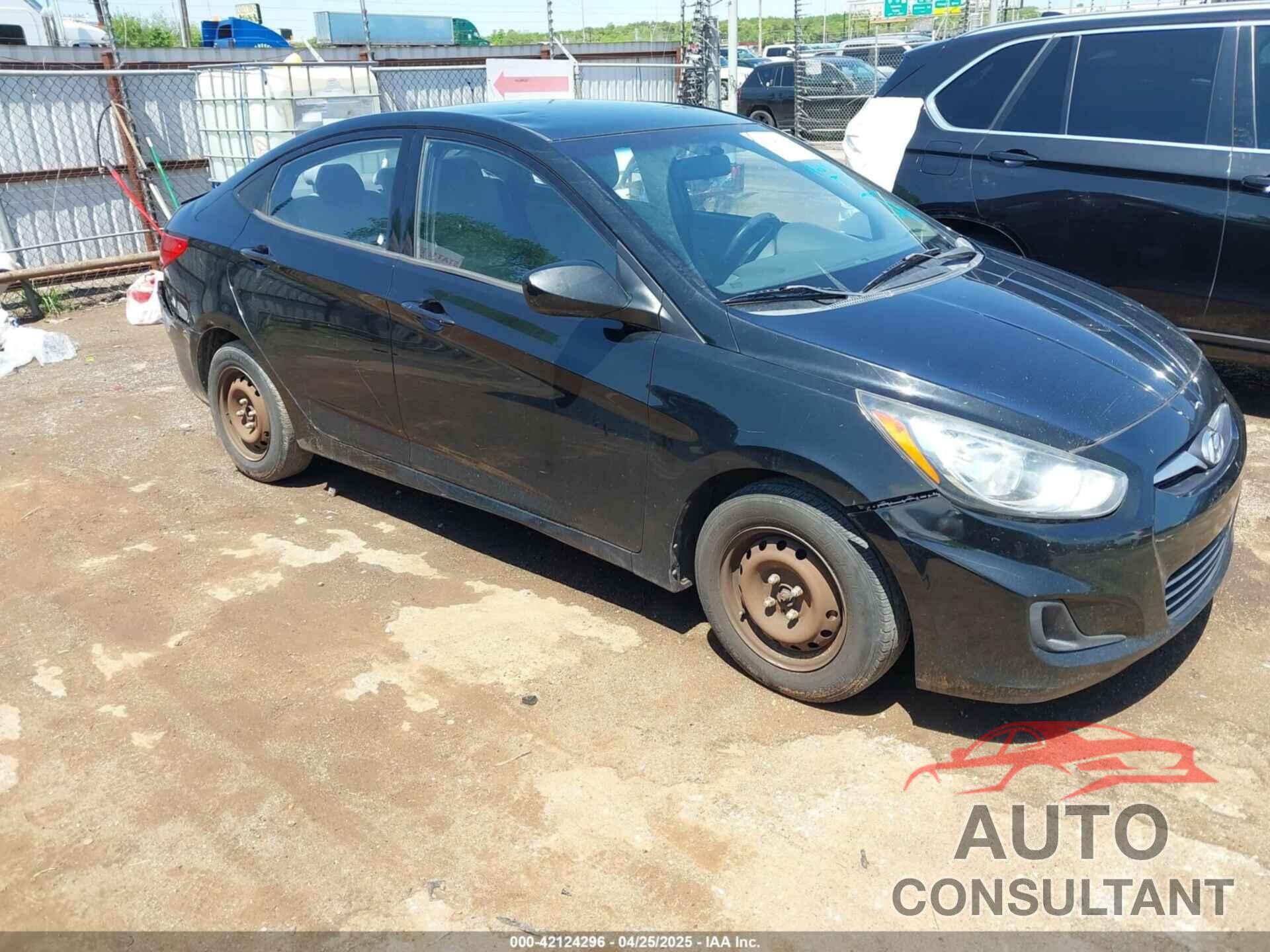 HYUNDAI ACCENT 2012 - KMHCT4AE2CU161688
