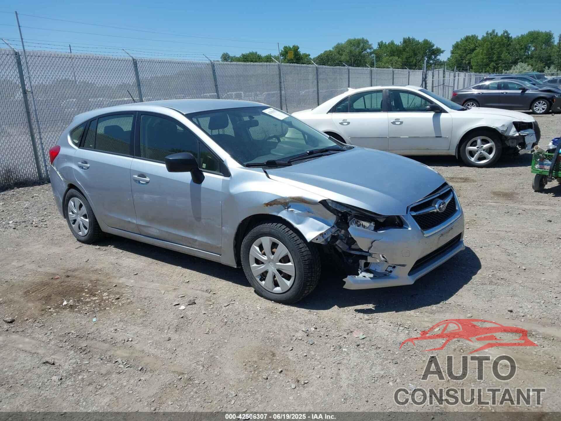 SUBARU IMPREZA 2015 - JF1GPAA68FG304962