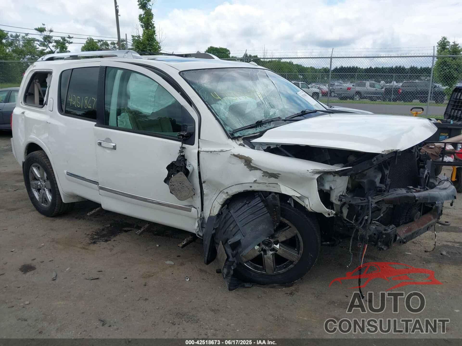 NISSAN ARMADA 2011 - 5N1BA0NF1BN603981