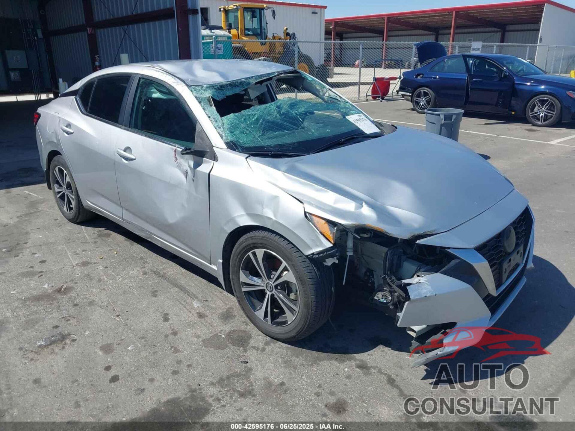 NISSAN SENTRA 2022 - 3N1AB8CV9NY220001