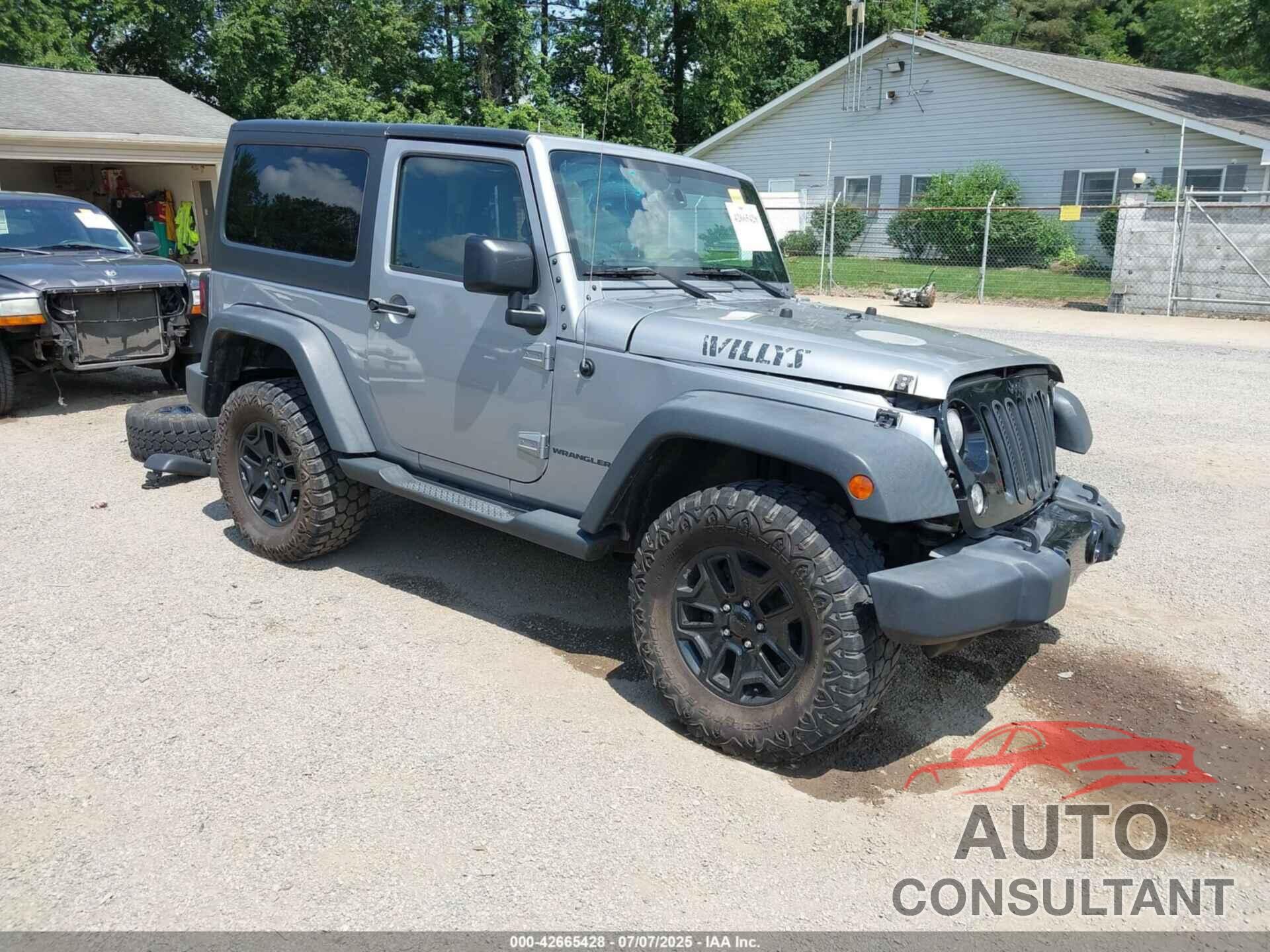 JEEP WRANGLER 2015 - 1C4AJWAG2FL507778