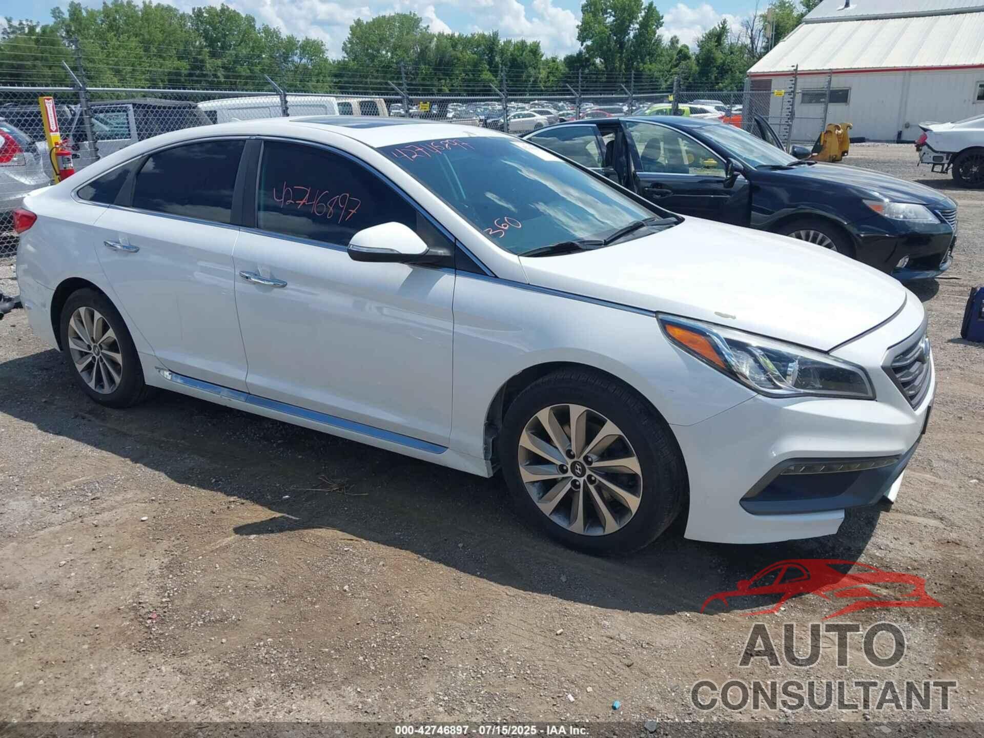 HYUNDAI SONATA 2016 - 5NPE34AFXGH435595