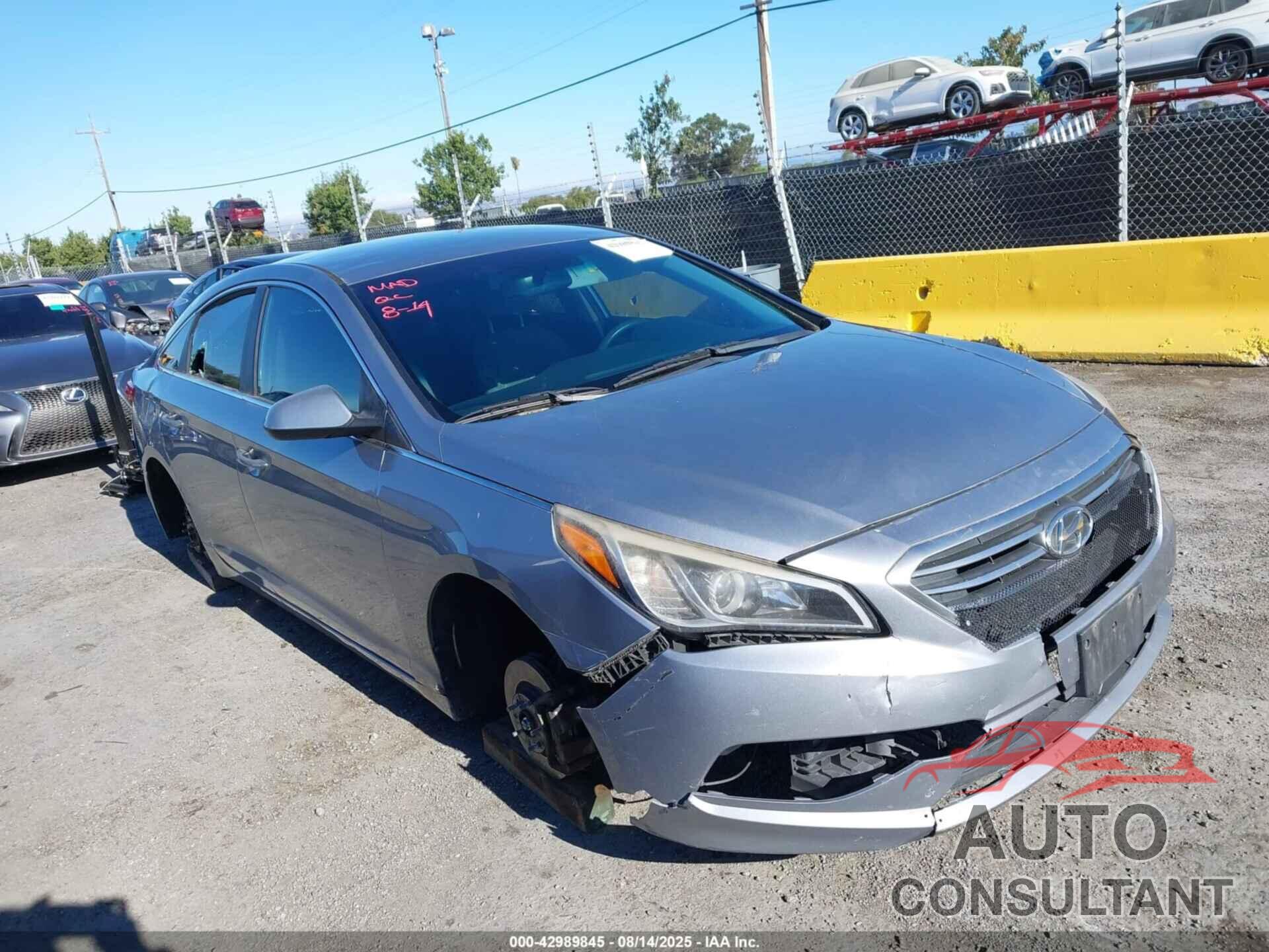 HYUNDAI SONATA 2016 - 5NPE24AF7GH322495