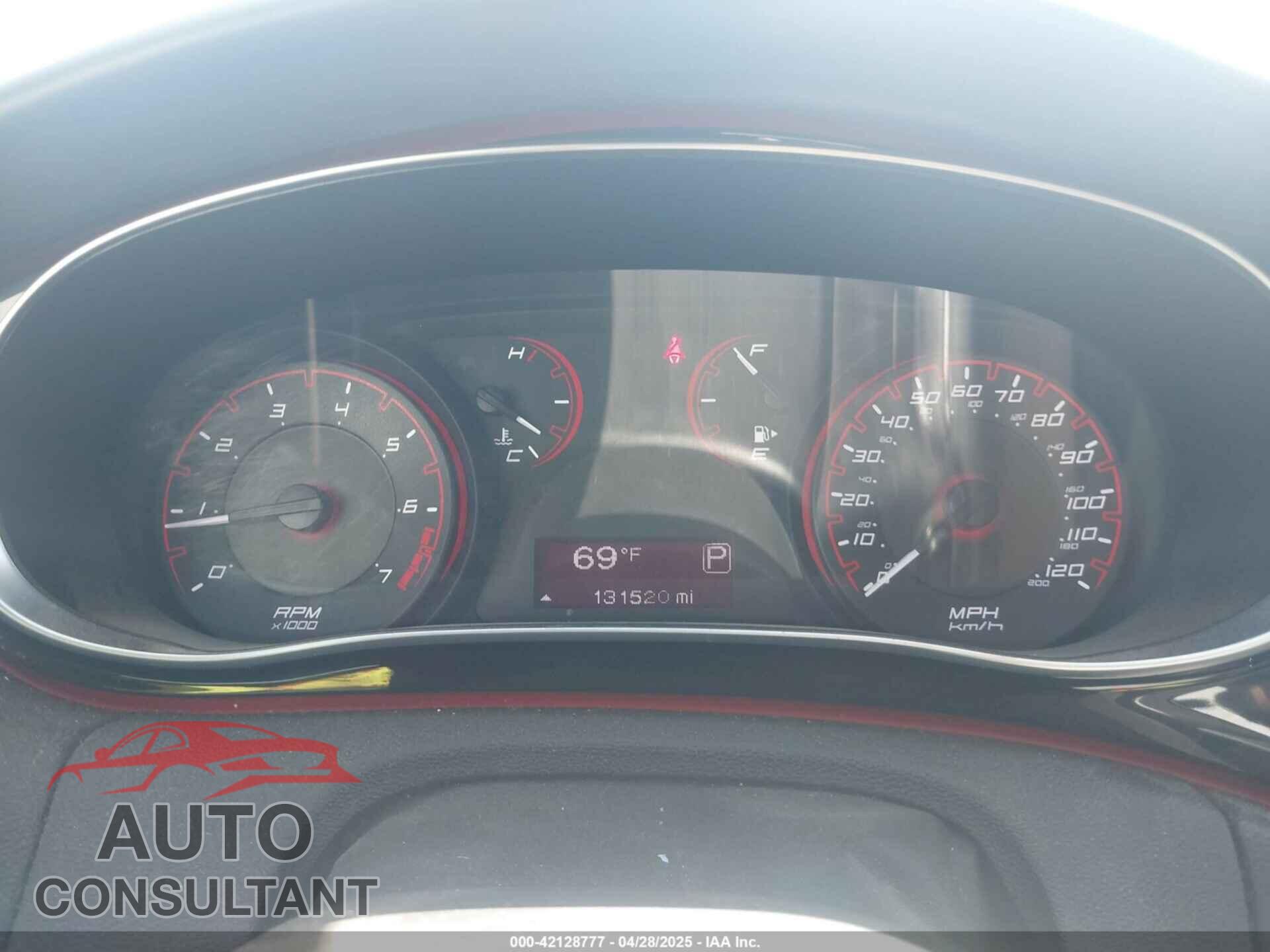 DODGE DART 2015 - 1C3CDFBB4FD422748