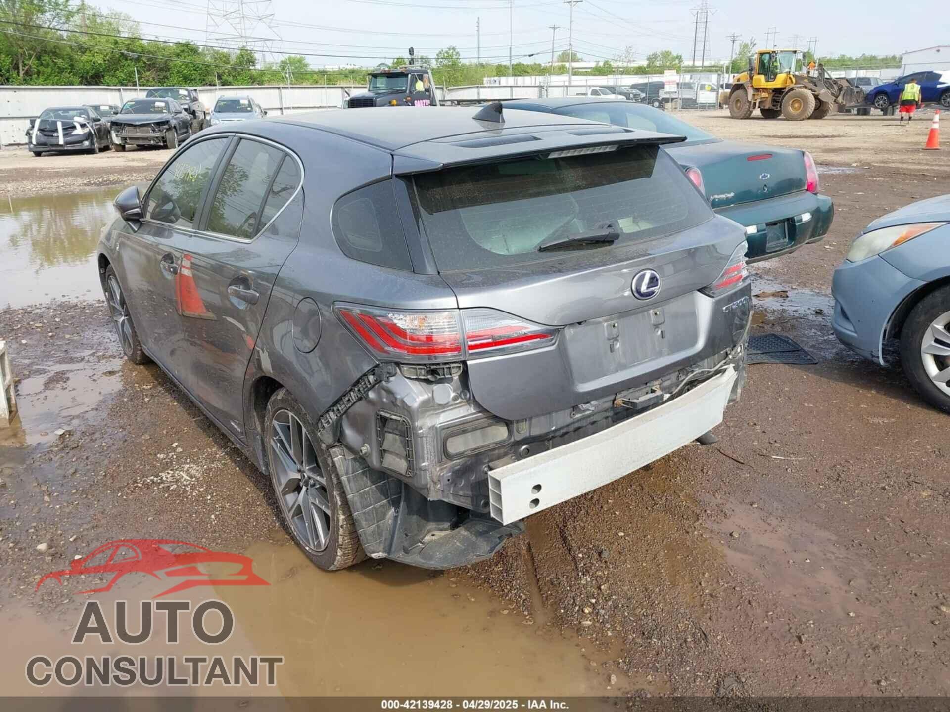 LEXUS CT 200H 2014 - JTHKD5BH4E2201617