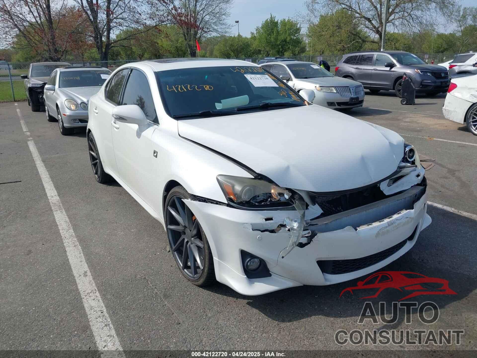 LEXUS IS 350 2011 - JTHBE5C20B5025814