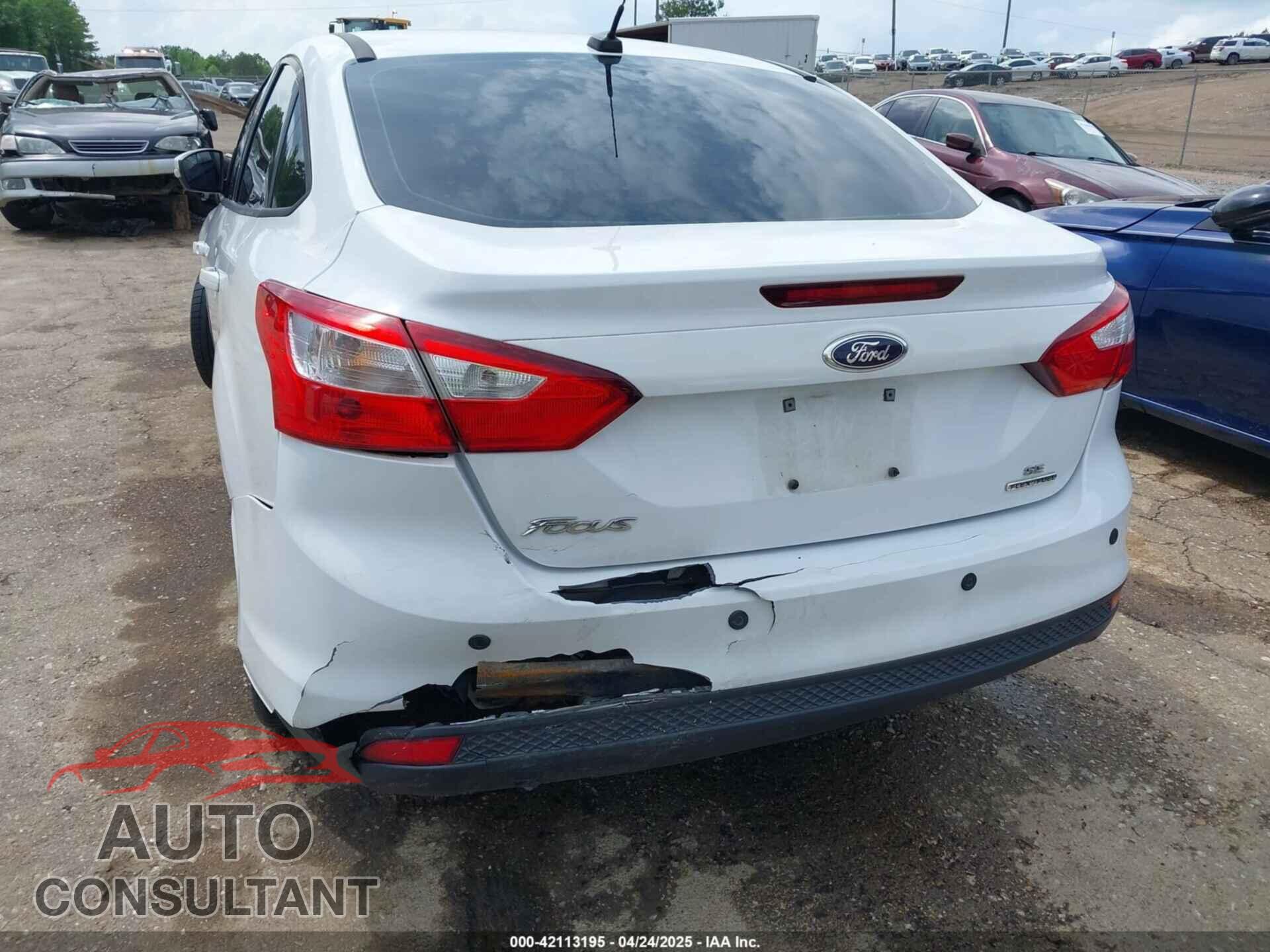 FORD FOCUS 2013 - 1FADP3F22DL158227