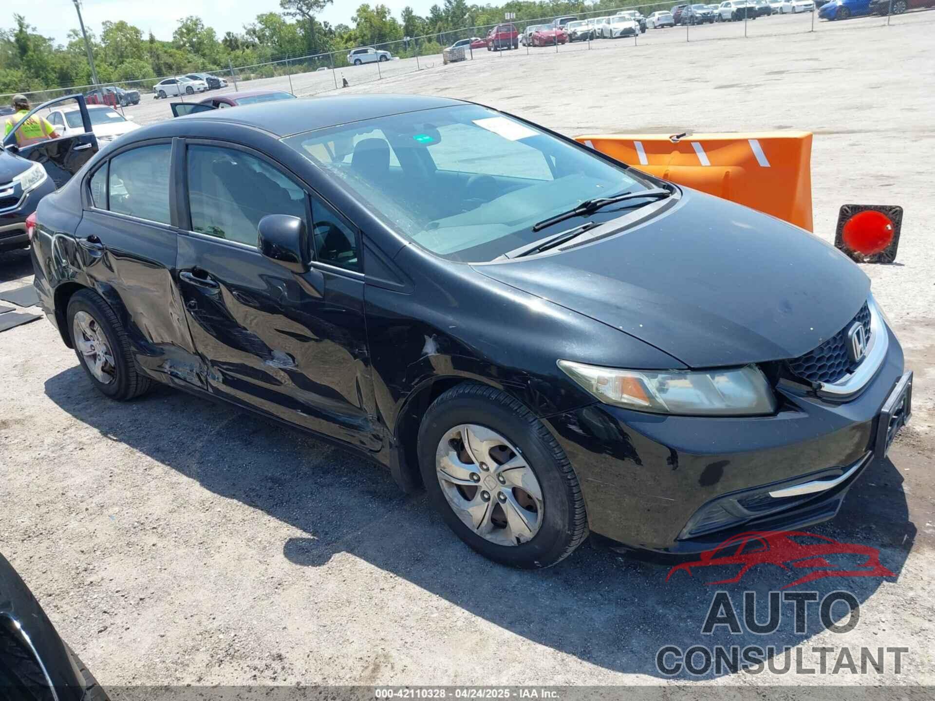 HONDA CIVIC 2013 - 2HGFB2F57DH560460