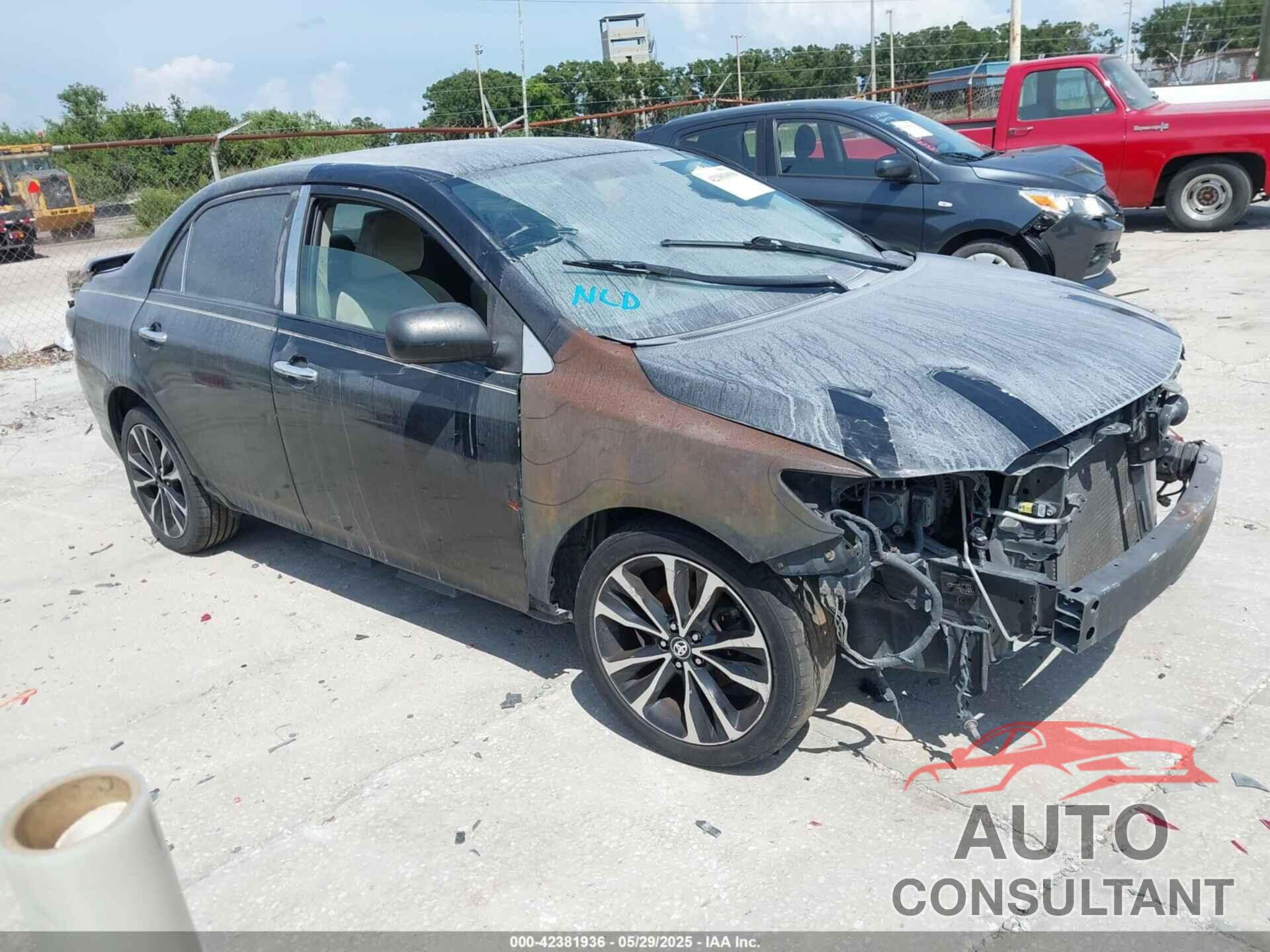 TOYOTA COROLLA 2009 - JTDBL40E599051456