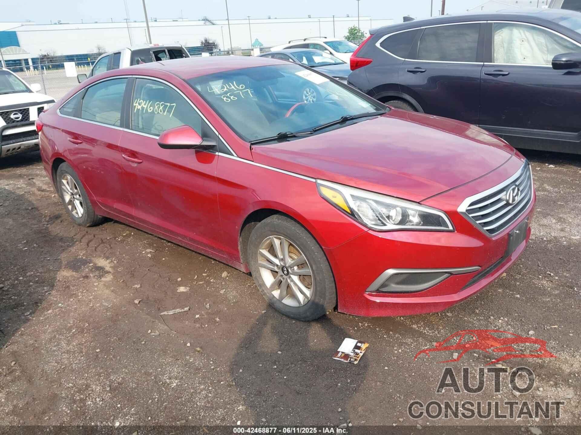 HYUNDAI SONATA 2016 - 5NPE24AF3GH388462