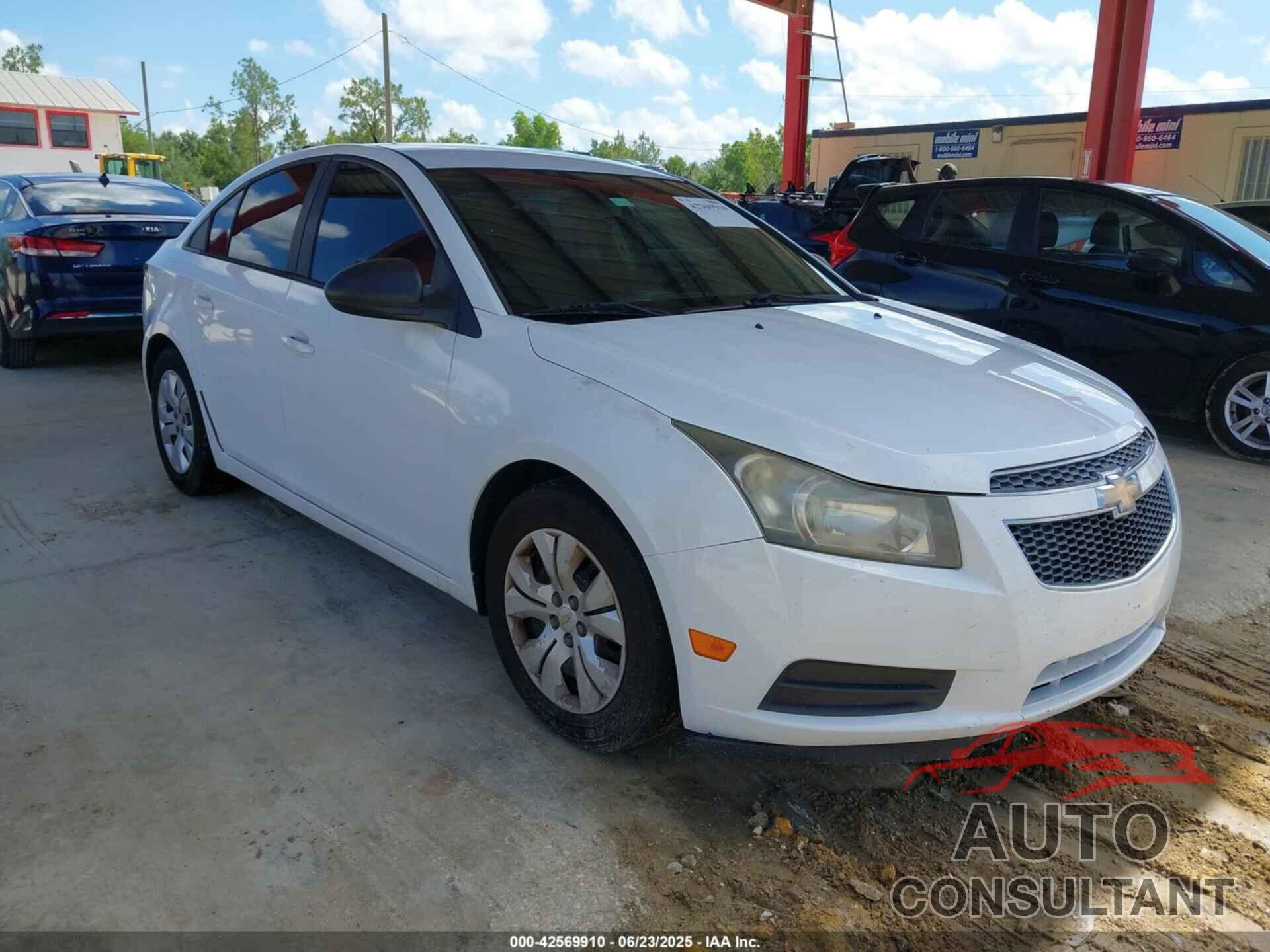 CHEVROLET CRUZE 2013 - 1G1PB5SH8D7124340