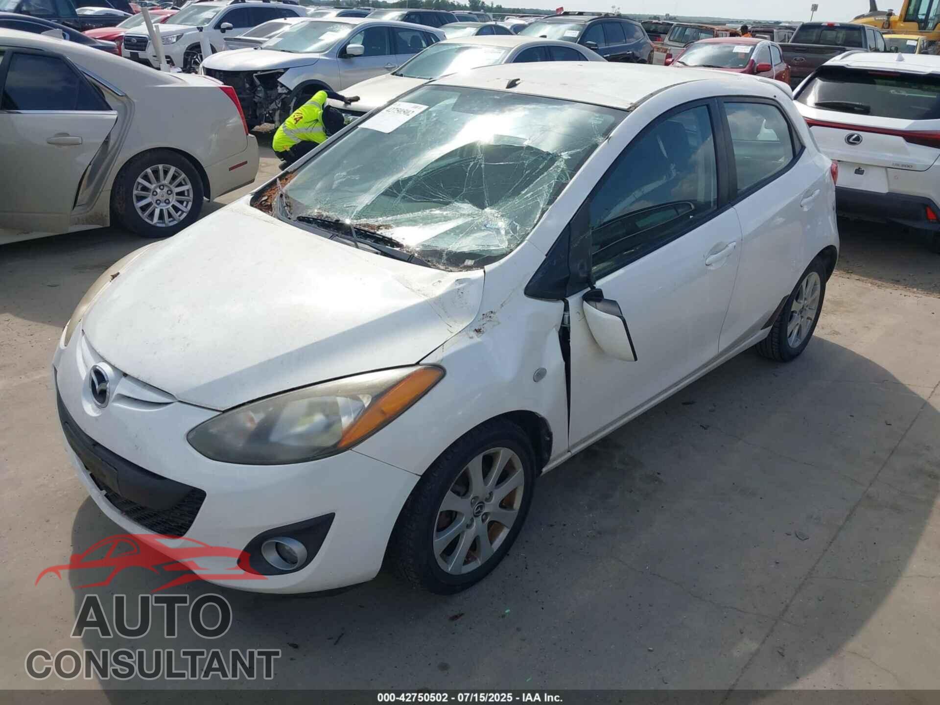 MAZDA MAZDA2 2013 - JM1DE1LY1D0160324