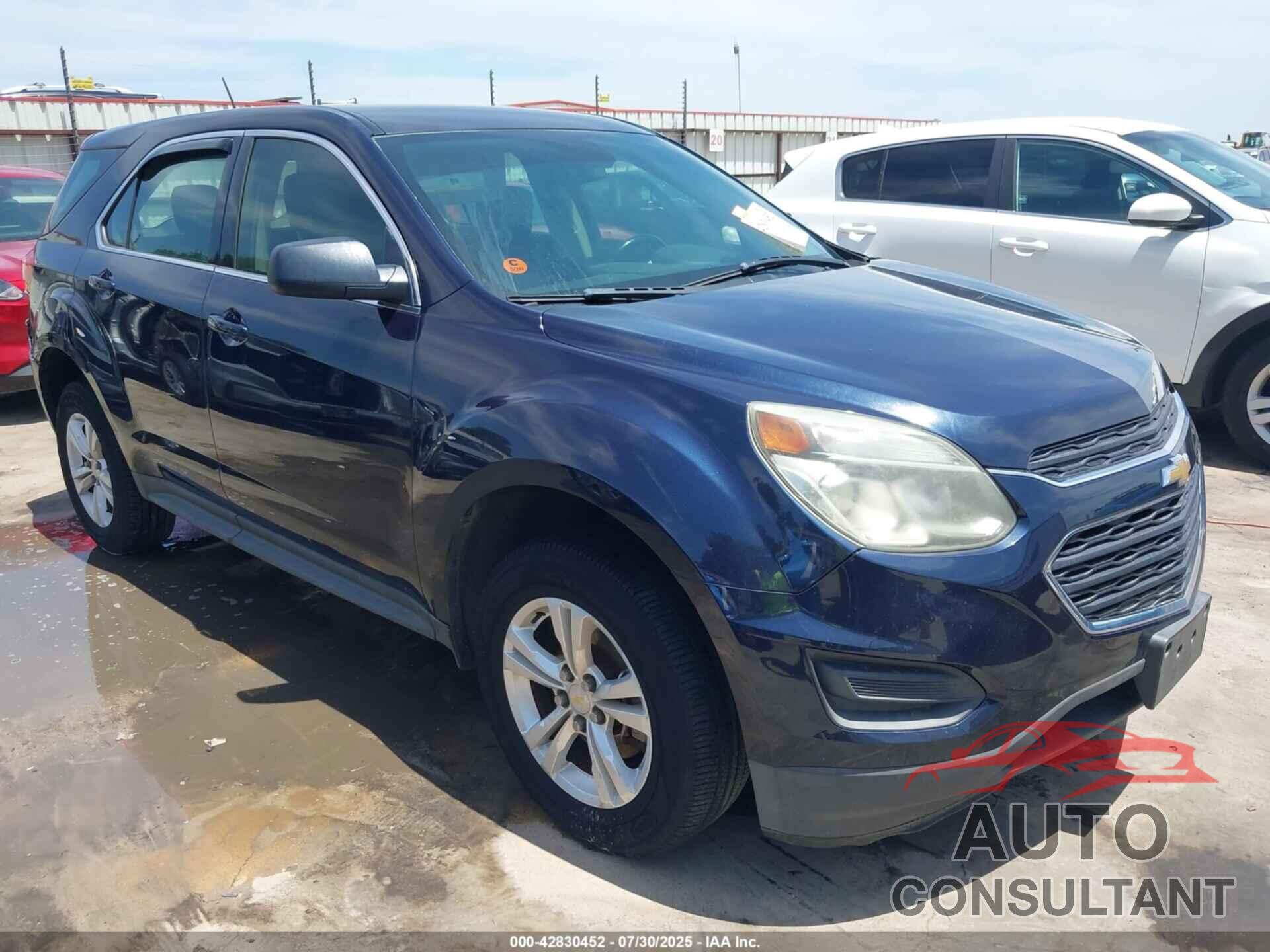 CHEVROLET EQUINOX 2016 - 2GNALBEKXG1117320