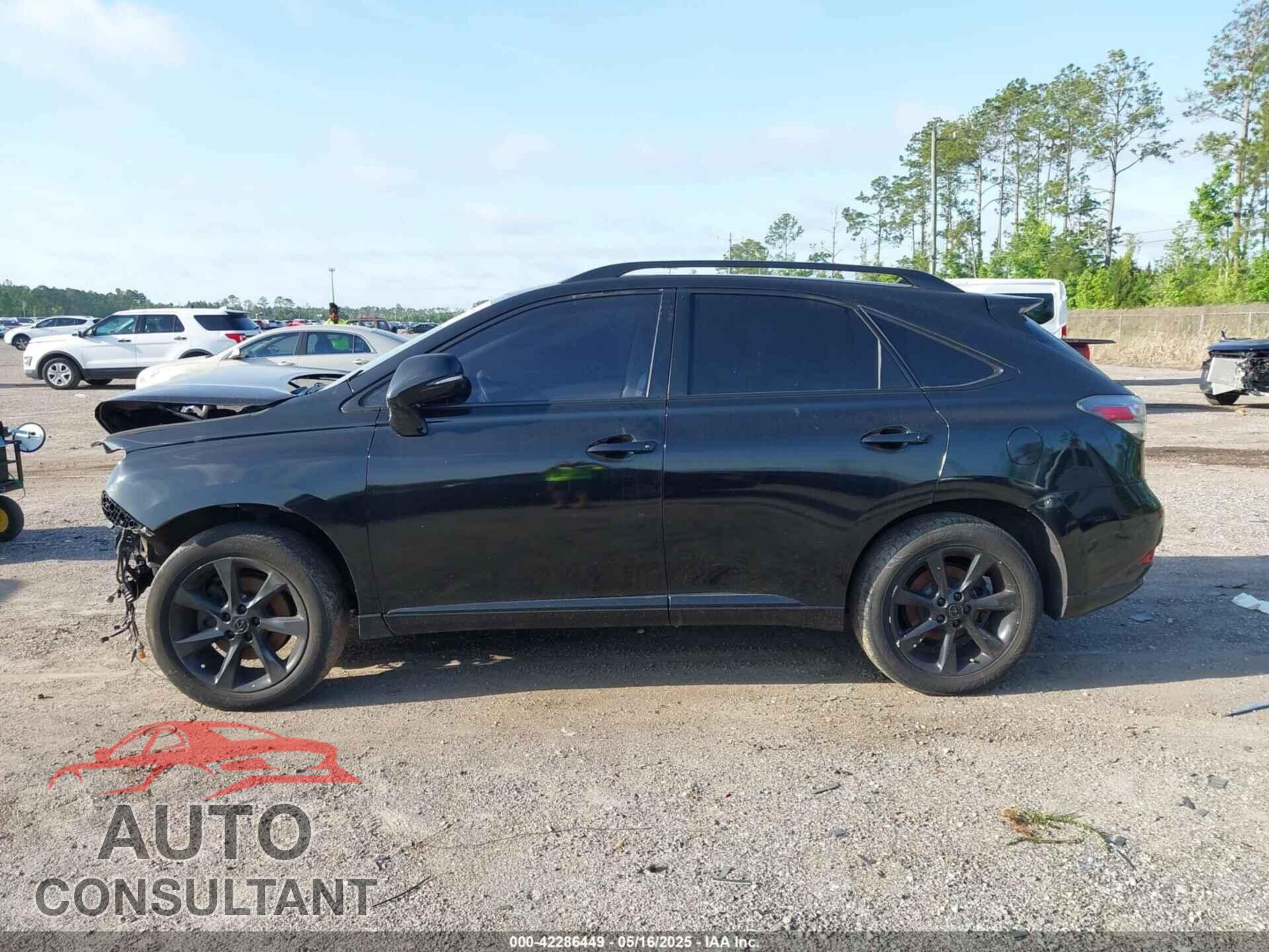 LEXUS RX 2012 - 2T2ZK1BA9CC065240