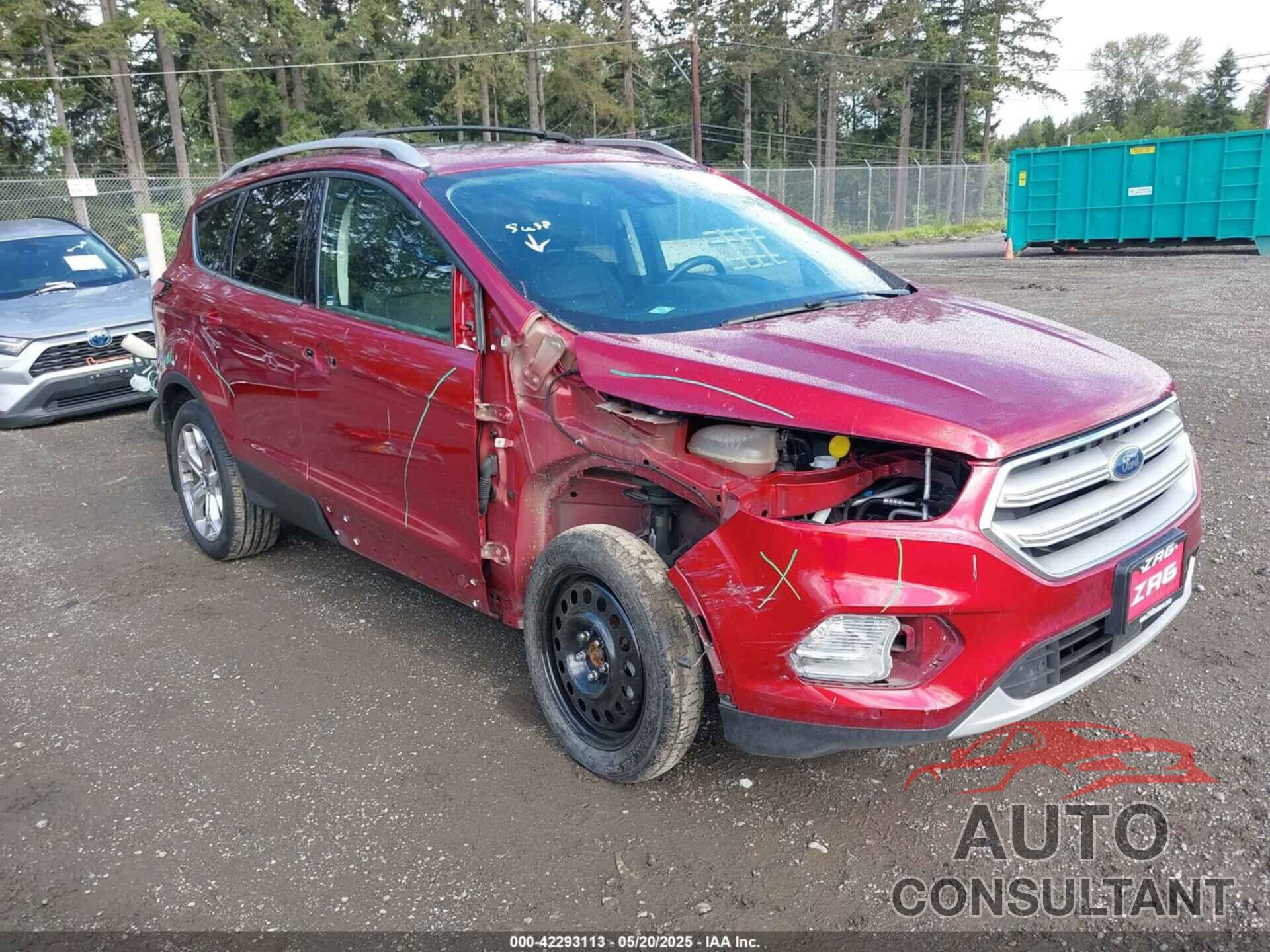 FORD ESCAPE 2018 - 1FMCU9J99JUB44963