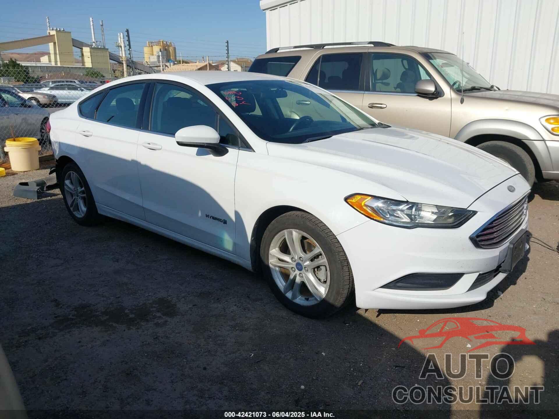 FORD FUSION HYBRID 2018 - 3FA6P0LU4JR249042