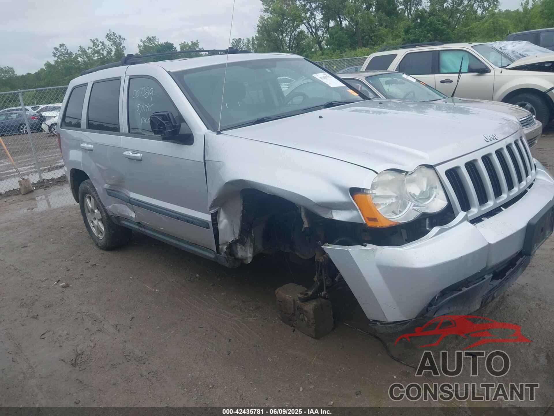 JEEP GRAND CHEROKEE 2009 - 1J8GR48K99C548813