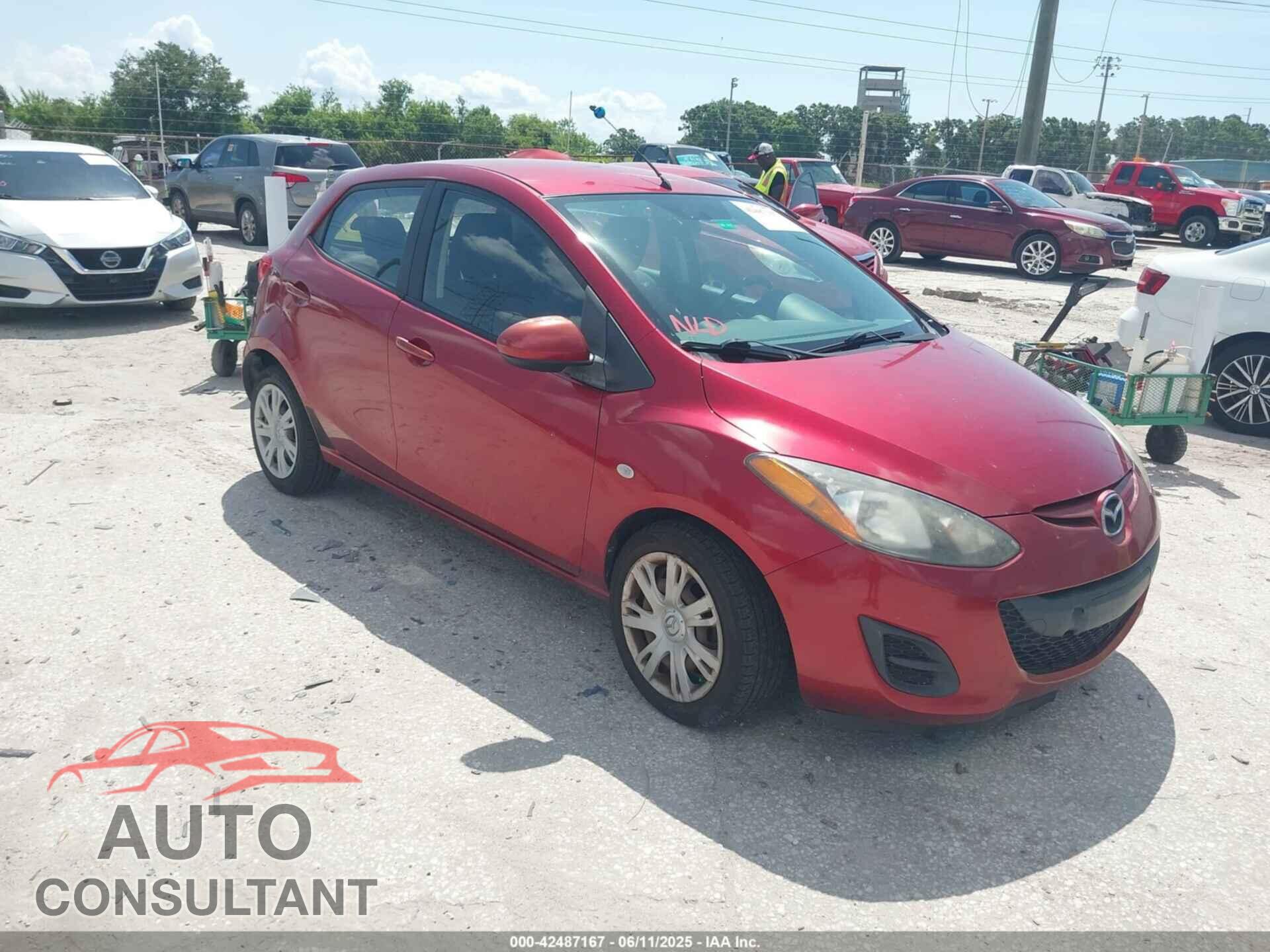 MAZDA MAZDA2 2014 - JM1DE1KY0E0187730