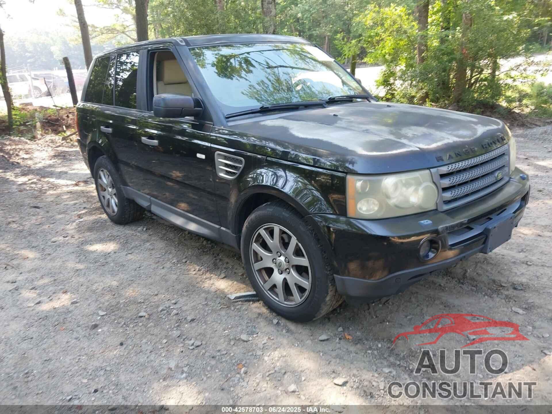 LAND ROVER RANGE ROVER SPORT 2009 - SALSK25449A210062