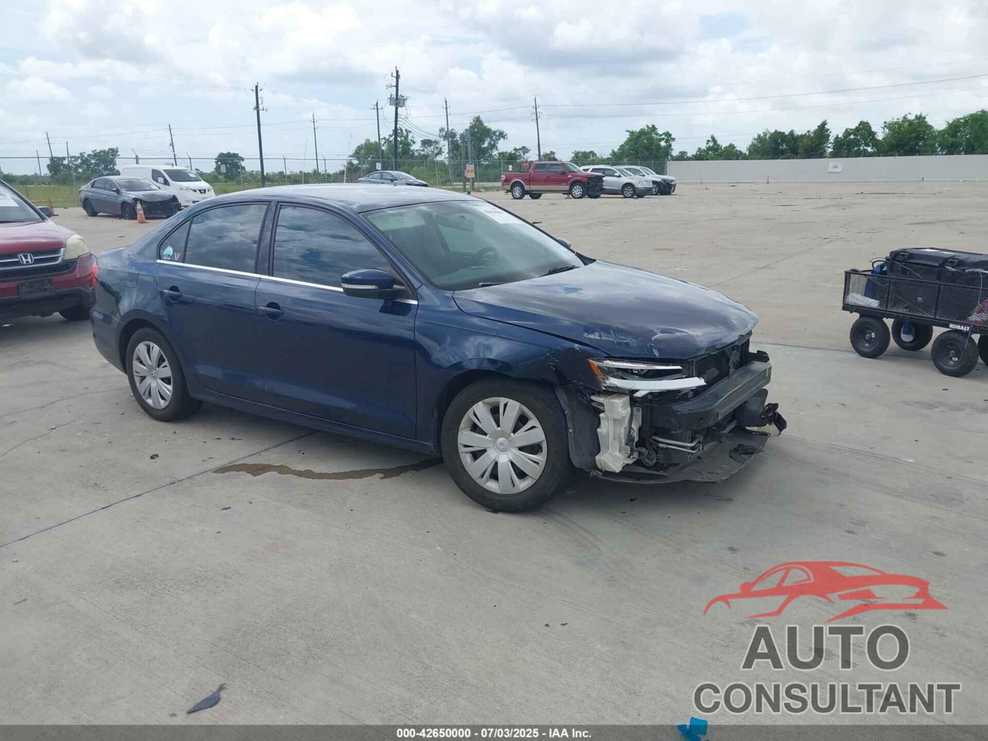 VOLKSWAGEN JETTA 2013 - 3VWDP7AJ2DM420307
