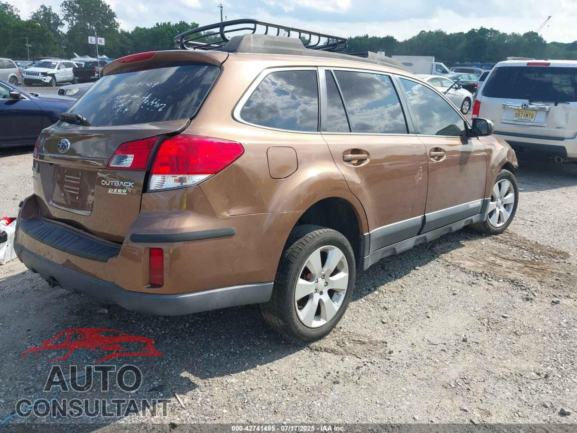 SUBARU OUTBACK 2011 - 4S4BRBGC8B3320738