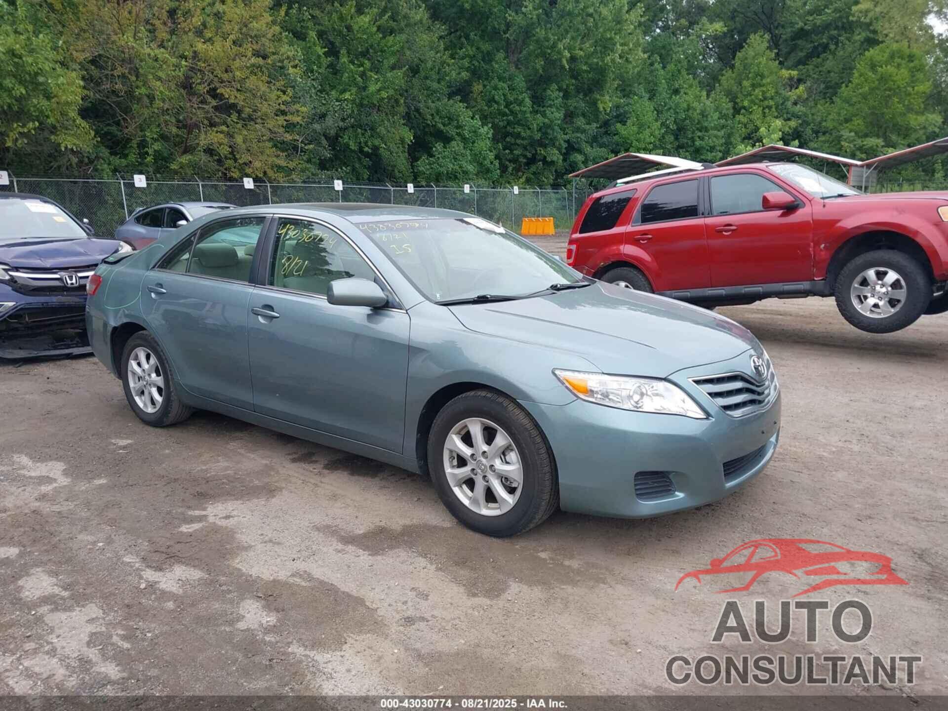 TOYOTA CAMRY 2011 - 4T1BF3EK4BU583599