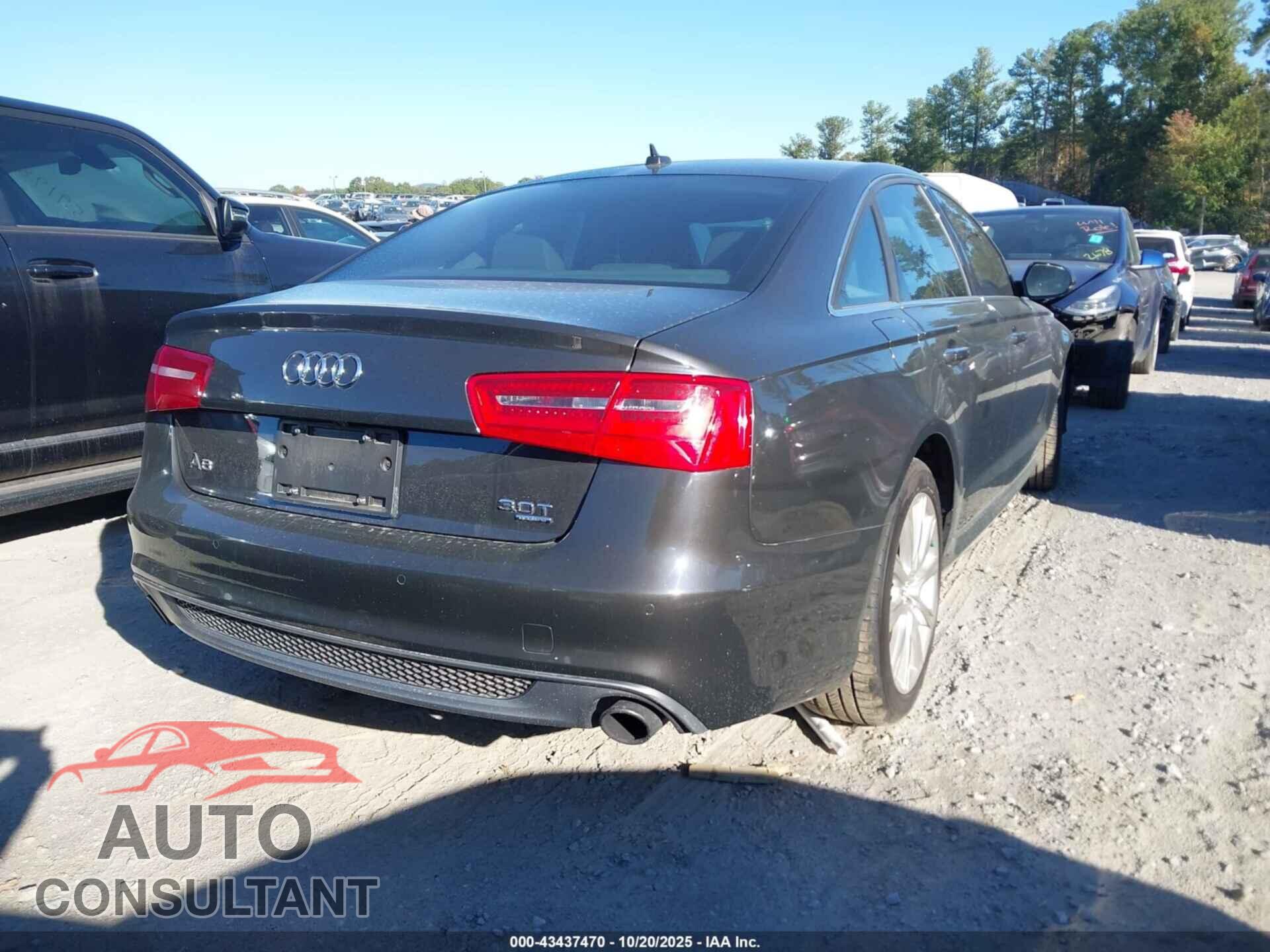 AUDI A6 2012 - WAUBGAFC3CN030934