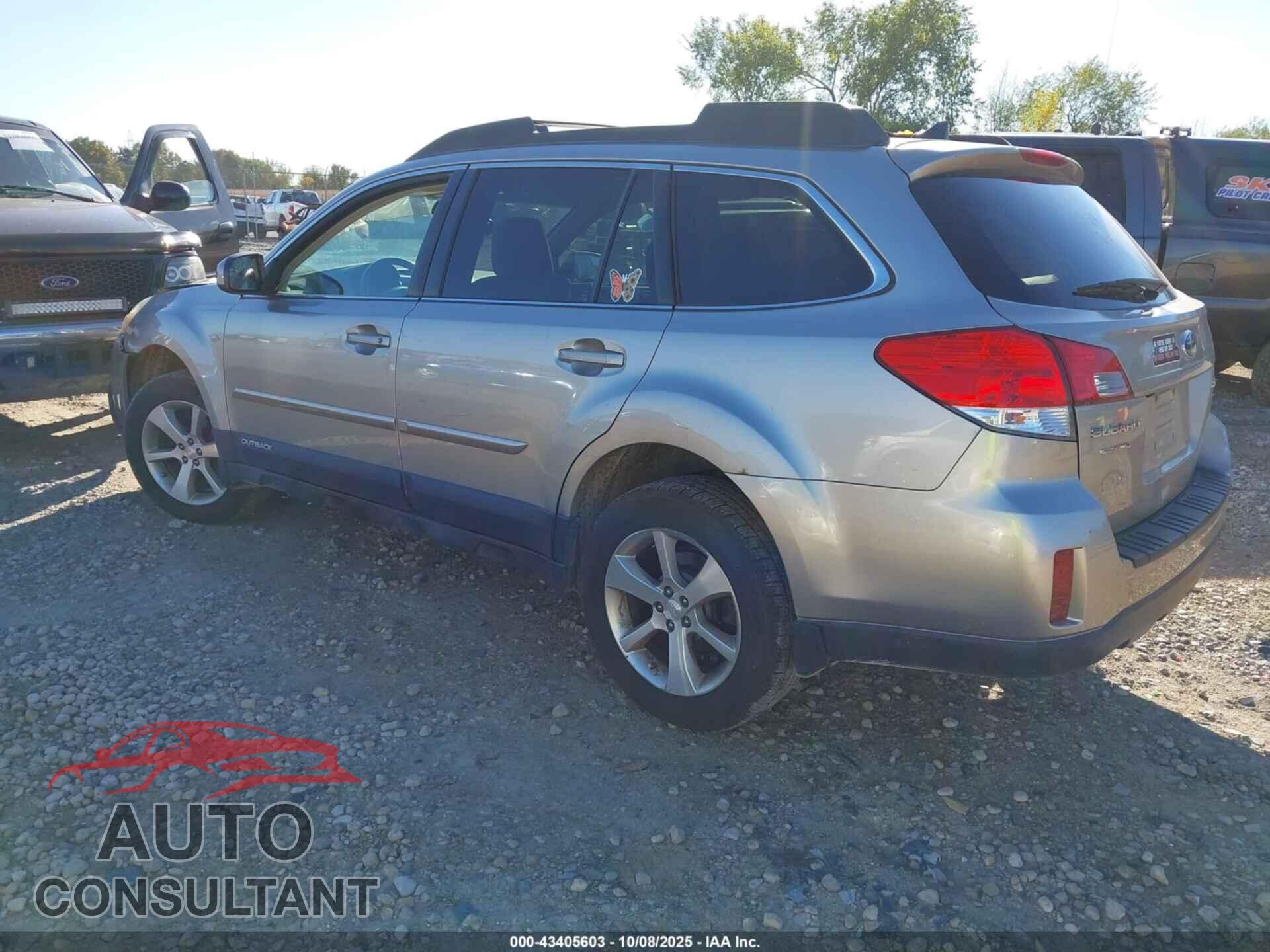 SUBARU OUTBACK 2014 - 4S4BRCLC8E3307701