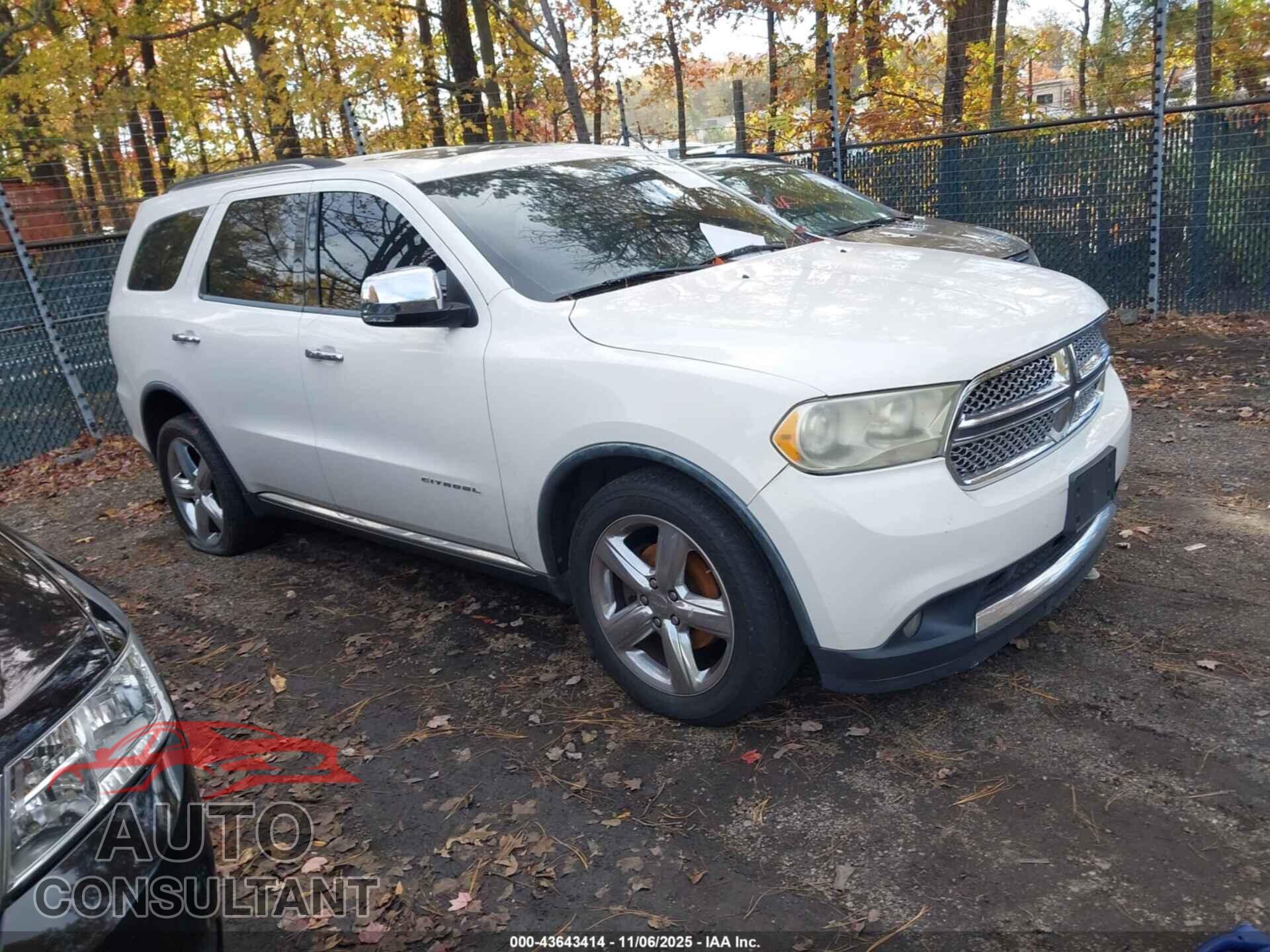 DODGE DURANGO 2012 - 1C4SDJET2CC112601