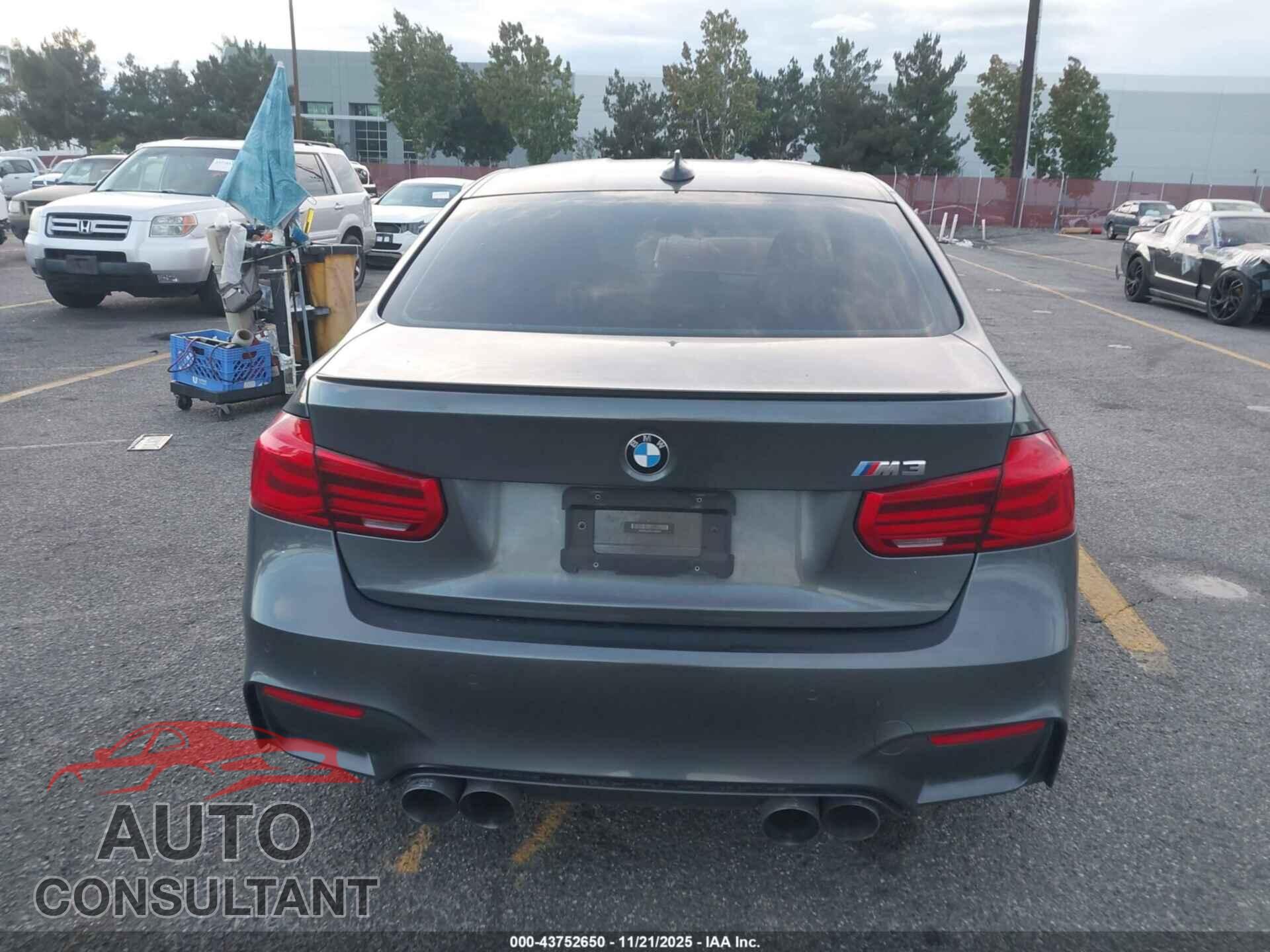 BMW M3 2017 - WBS8M9C33H5G85350