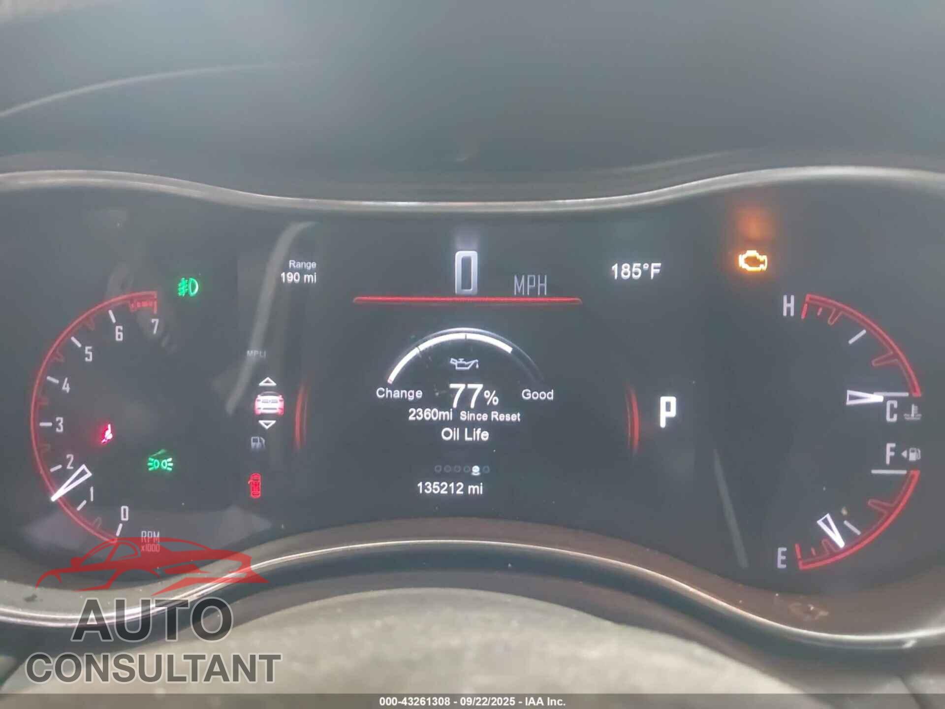 DODGE DURANGO 2014 - 1C4RDJAG3EC591072