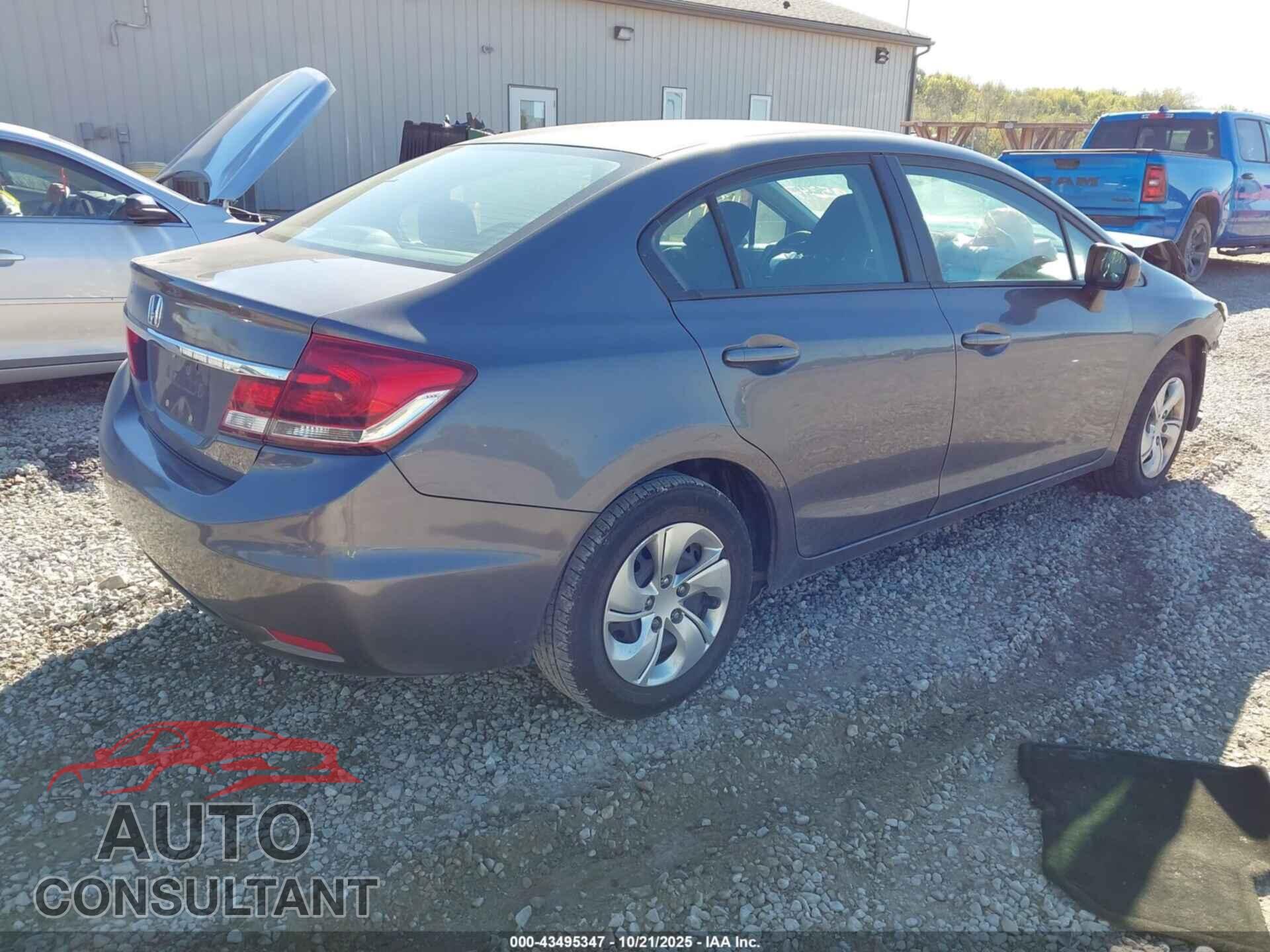 HONDA CIVIC 2014 - 19XFB2F53EE024018