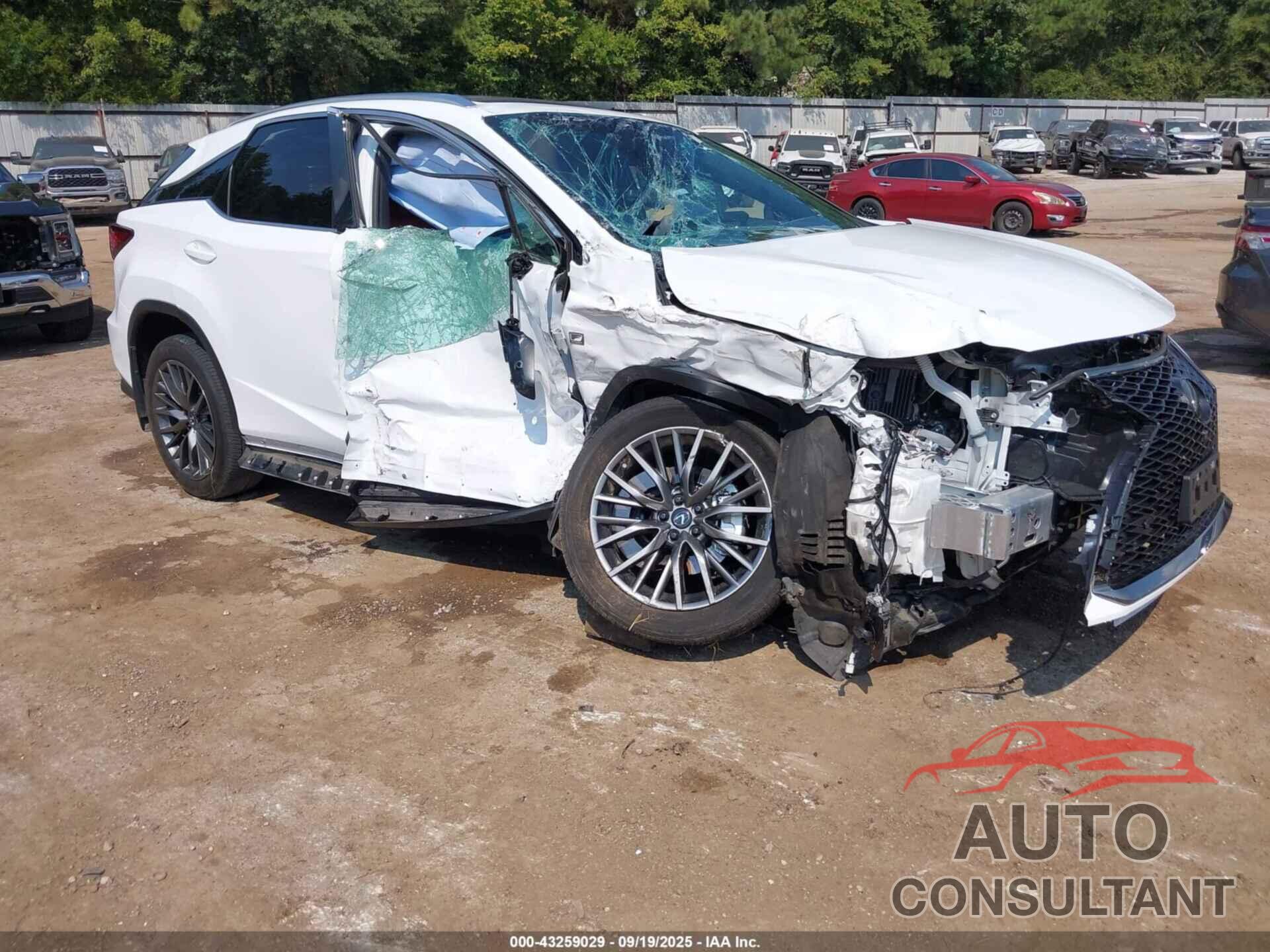LEXUS RX 350 2022 - 2T2YZMDA2NC359460
