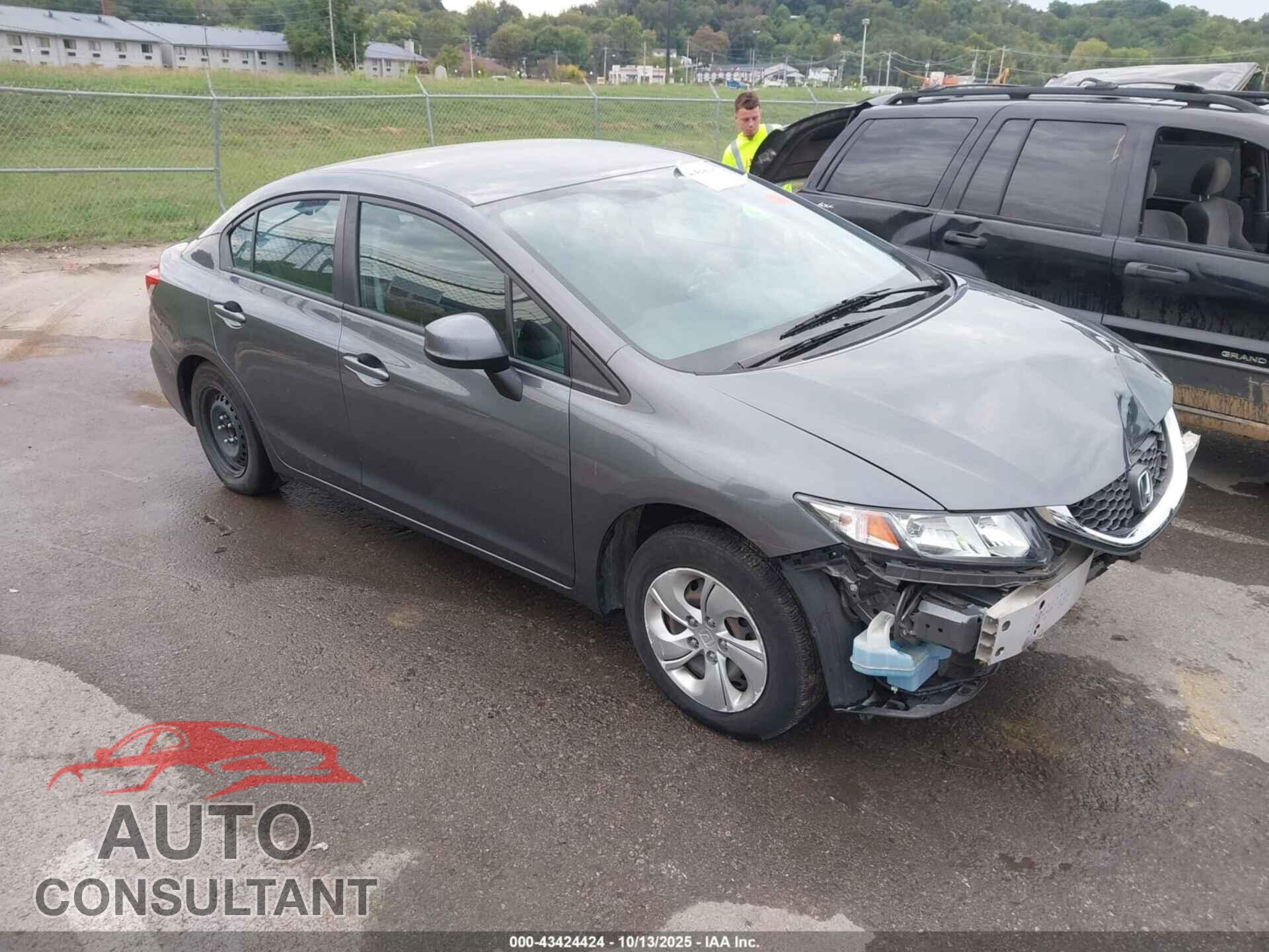 HONDA CIVIC 2013 - 19XFB2F55DE079116