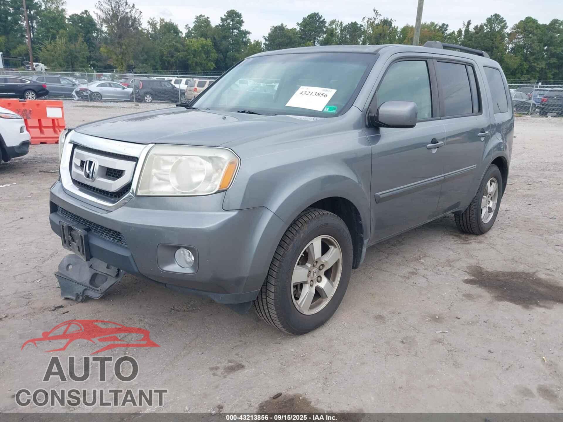 HONDA PILOT 2009 - 5FNYF48479B045192