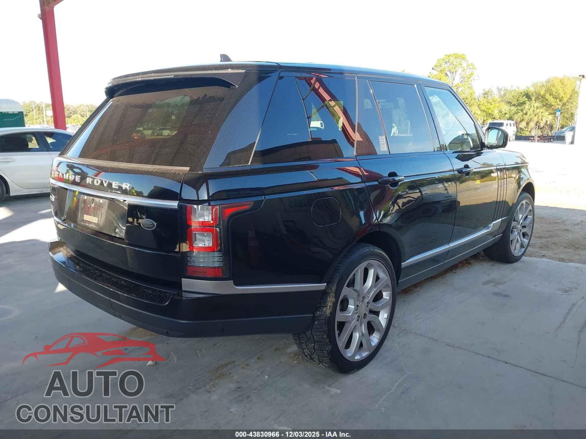 LAND ROVER RANGE ROVER 2015 - SALGS2TF7FA213074