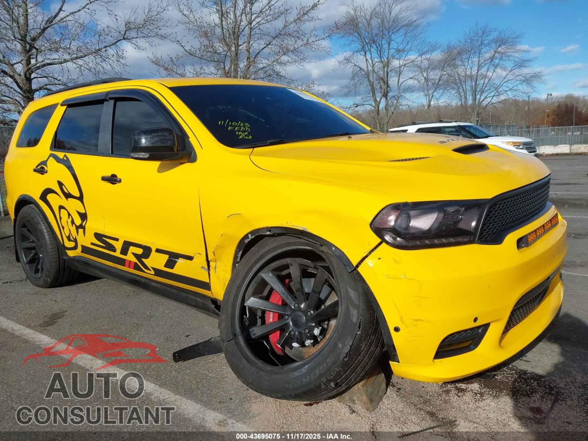 DODGE DURANGO 2019 - 1C4SDJGJ2KC792350