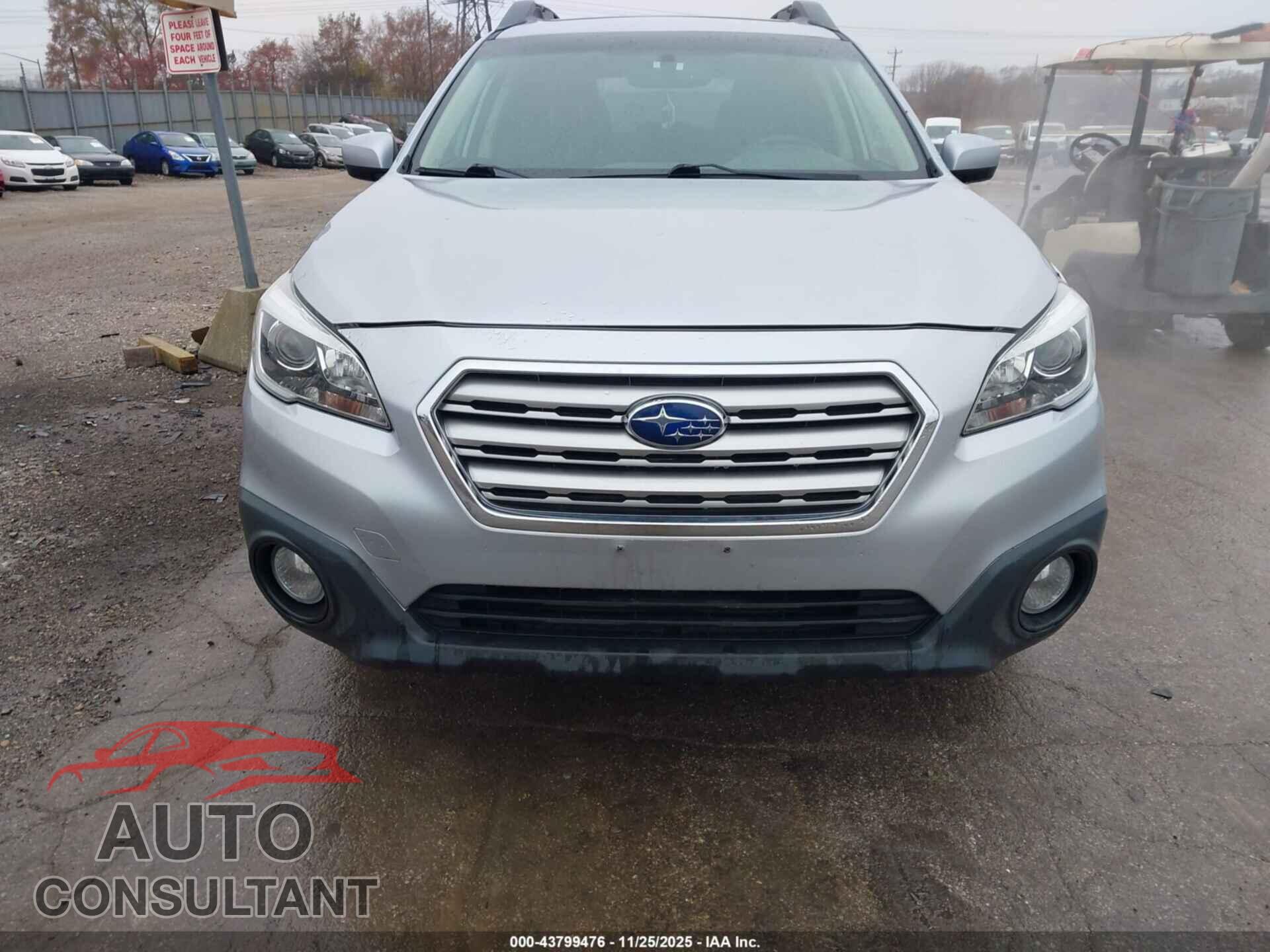 SUBARU OUTBACK 2017 - 4S4BSADC9H3237136