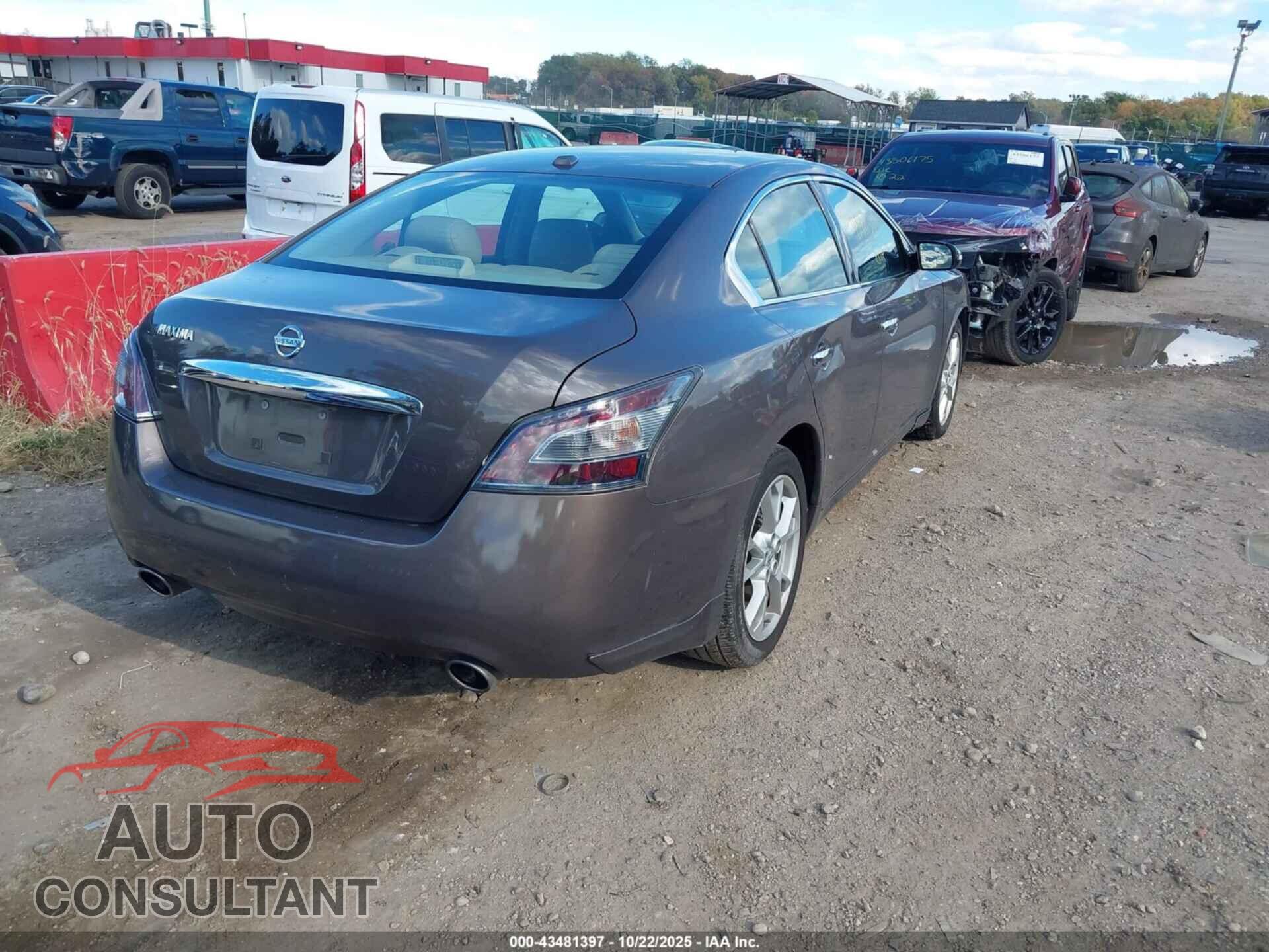NISSAN MAXIMA 2012 - 1N4AA5AP1CC853543