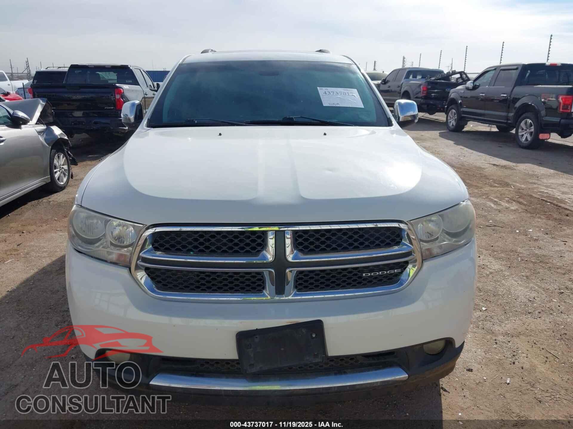 DODGE DURANGO 2011 - 1D4SD4GT4BC623582